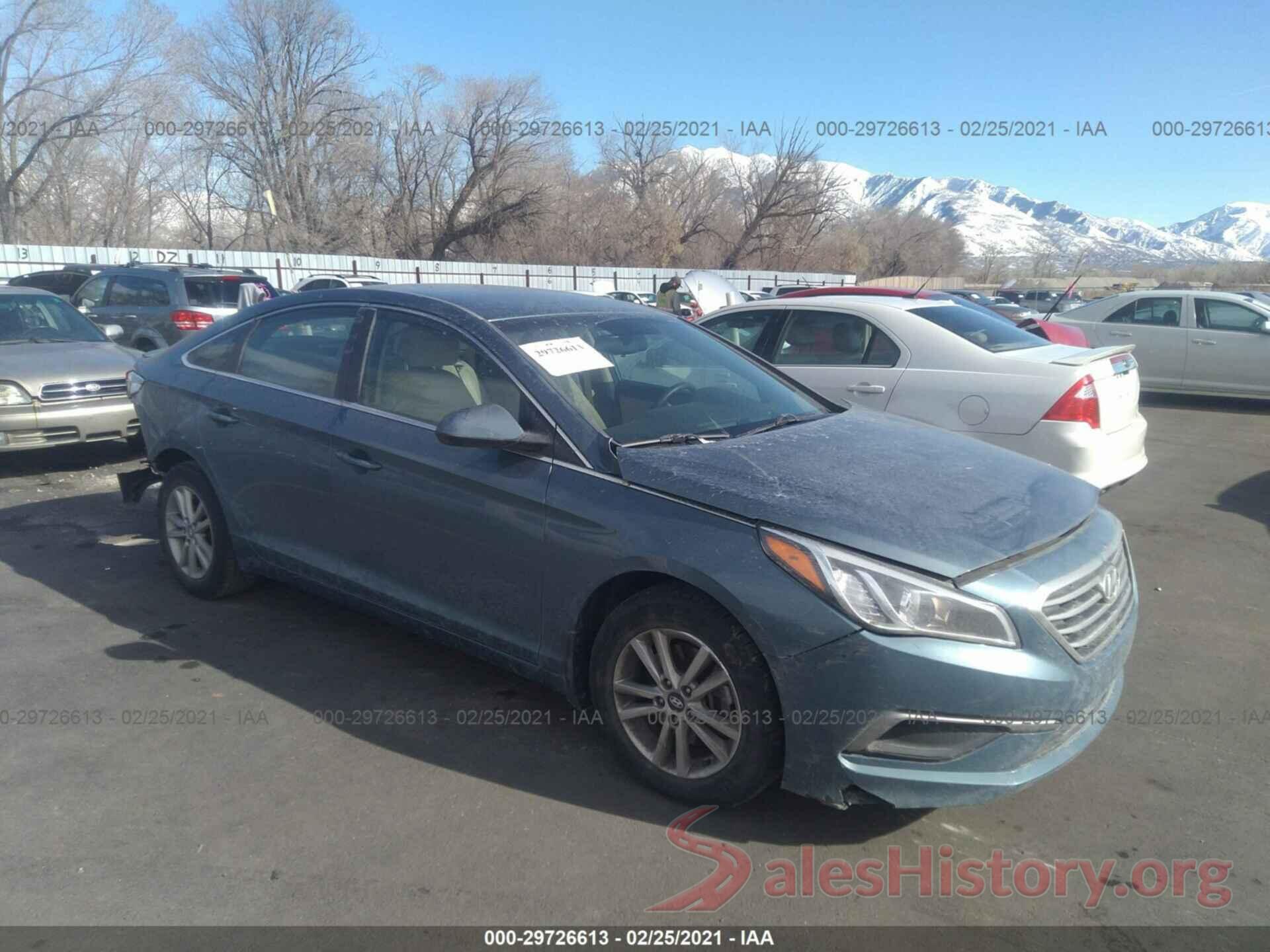 5NPE24AF5GH282398 2016 HYUNDAI SONATA