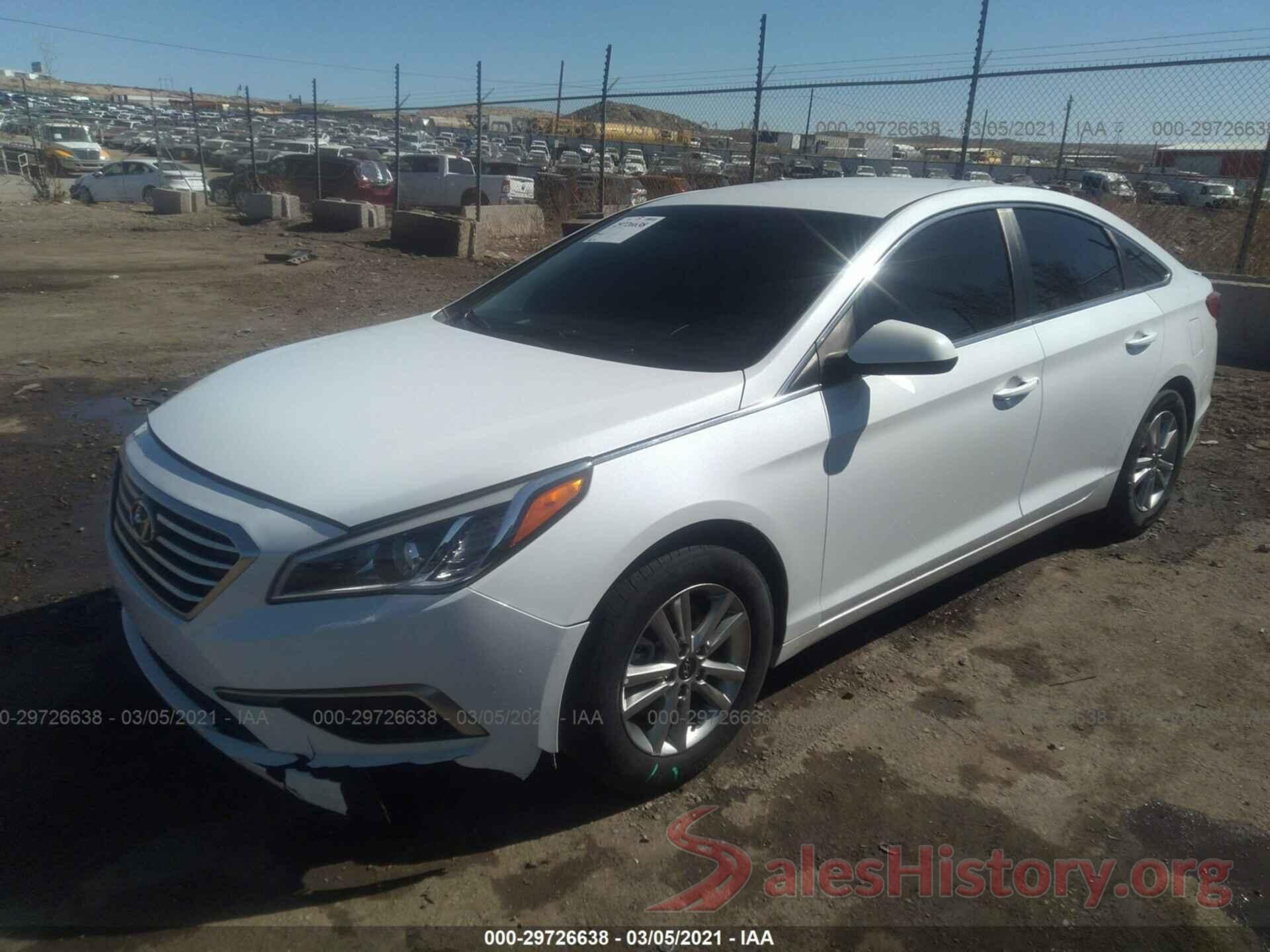 5NPE24AF6HH575695 2017 HYUNDAI SONATA