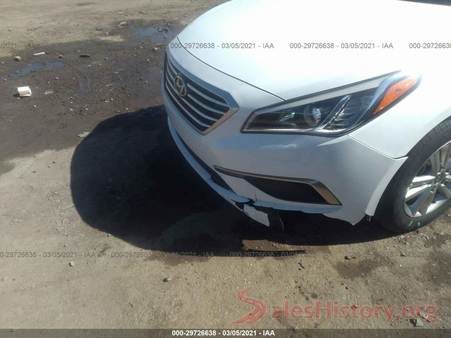 5NPE24AF6HH575695 2017 HYUNDAI SONATA