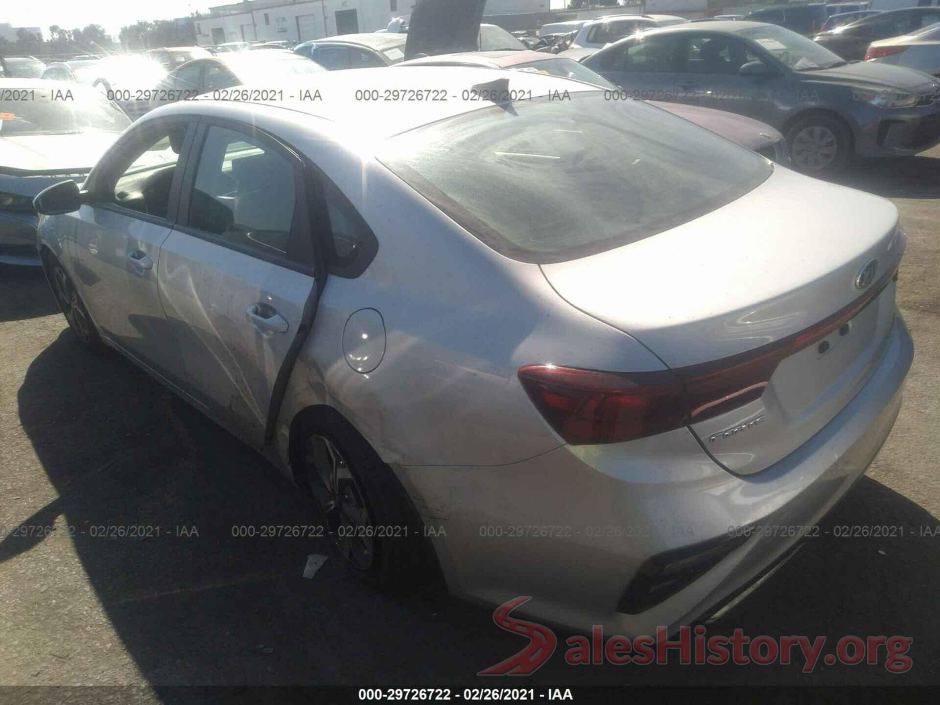 3KPF24AD4KE118611 2019 KIA FORTE