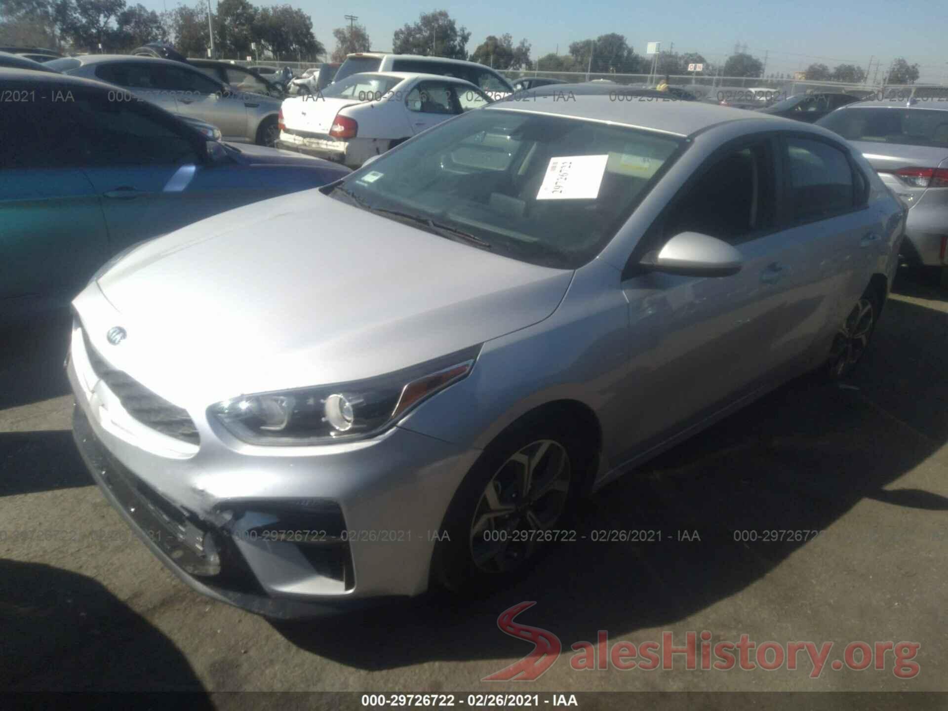 3KPF24AD4KE118611 2019 KIA FORTE