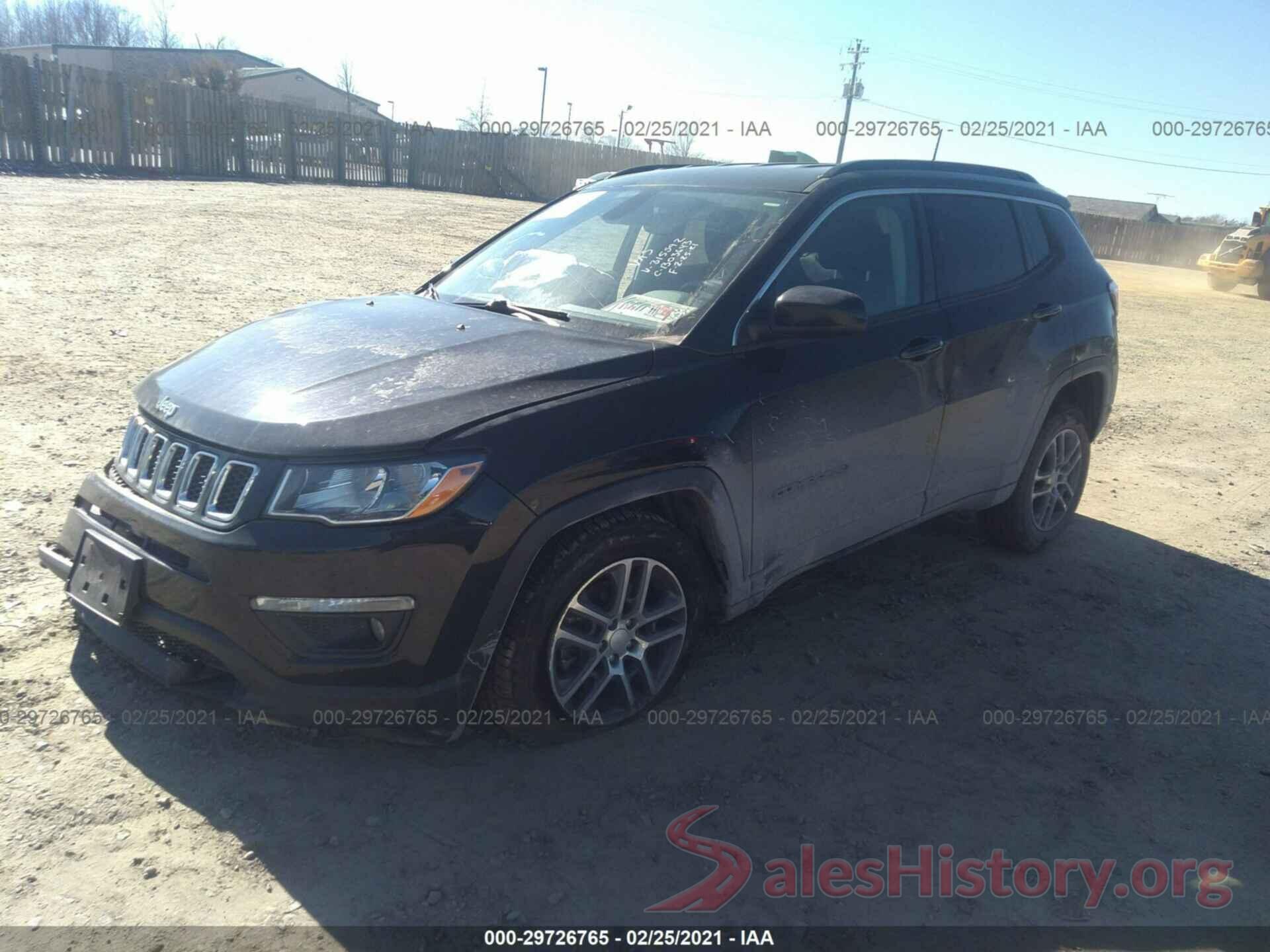 3C4NJDBB6JT315592 2018 JEEP COMPASS