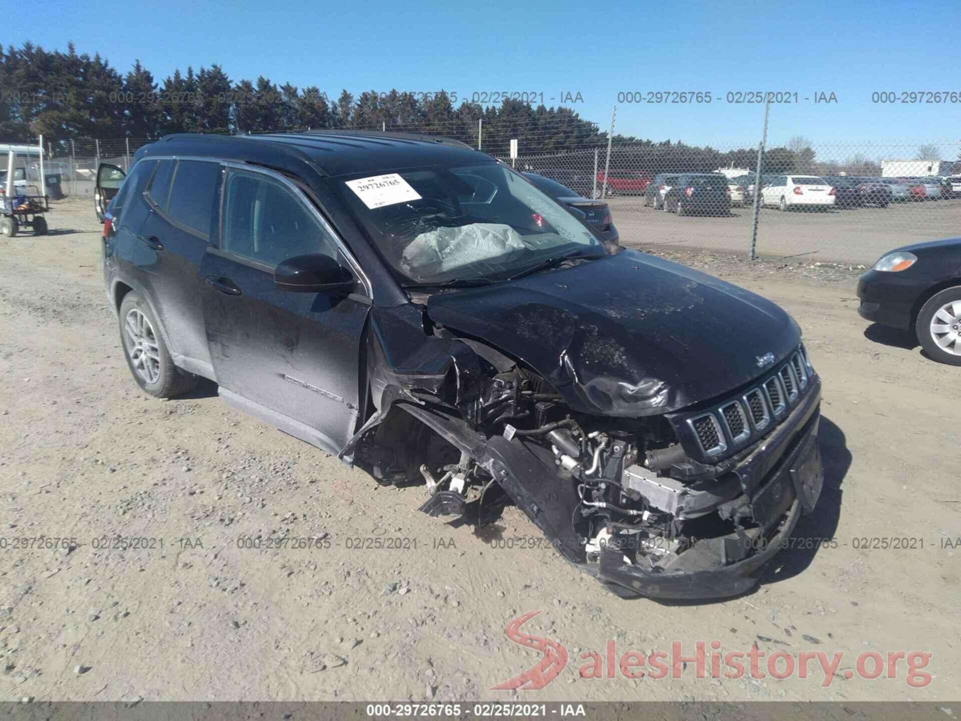 3C4NJDBB6JT315592 2018 JEEP COMPASS