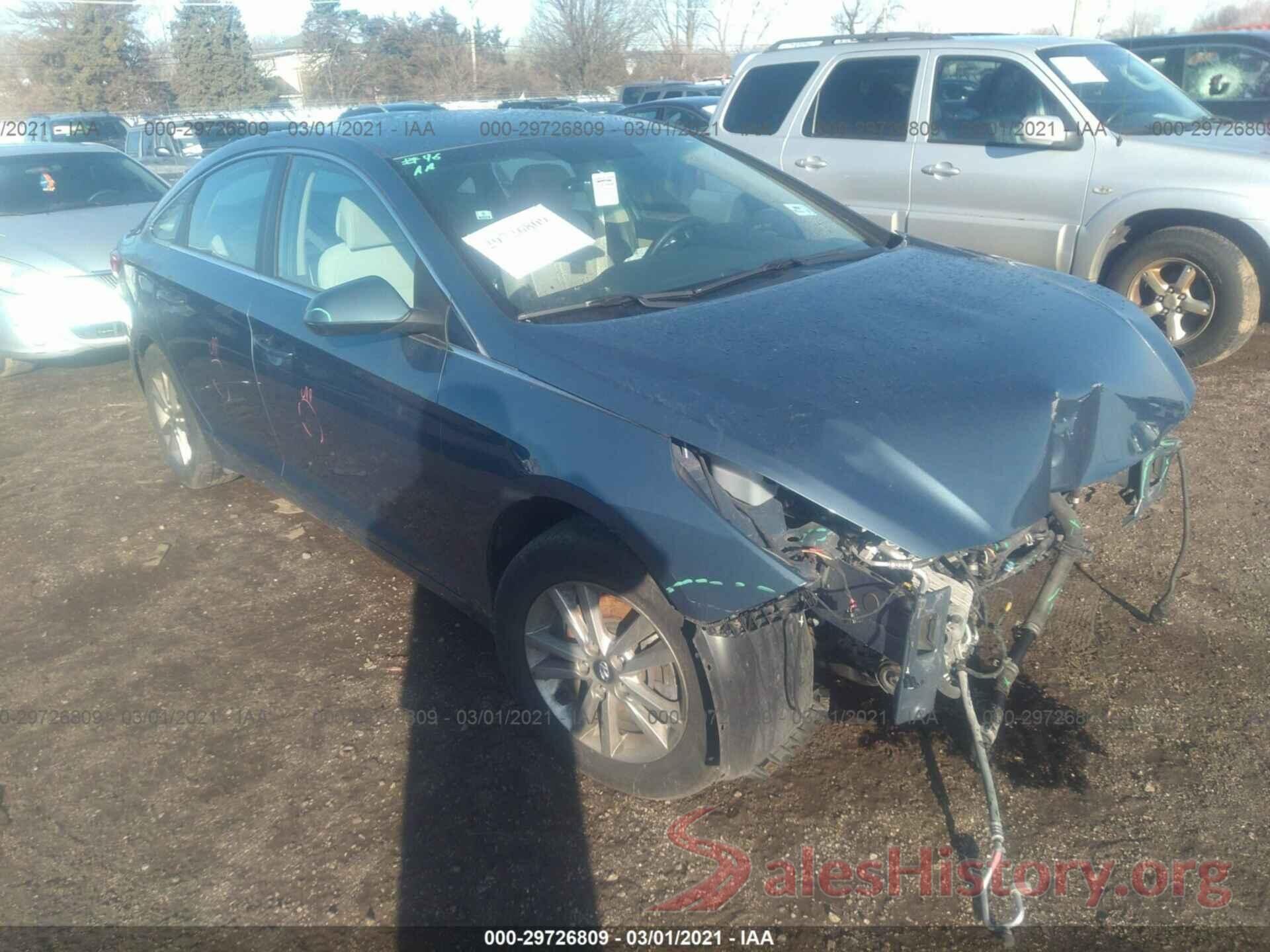 5NPE24AF2HH510214 2017 HYUNDAI SONATA