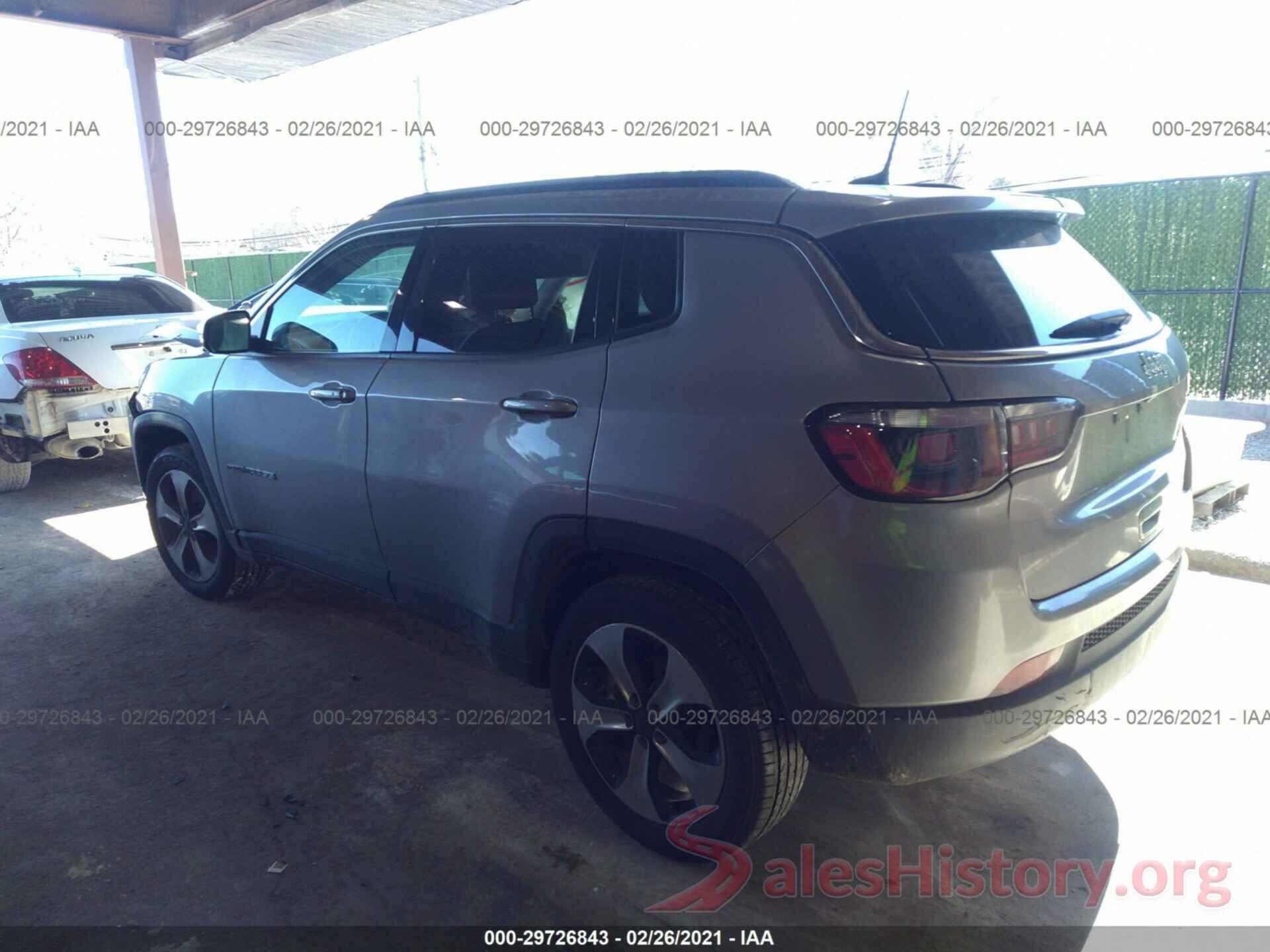 3C4NJCBB0HT617335 2017 JEEP COMPASS