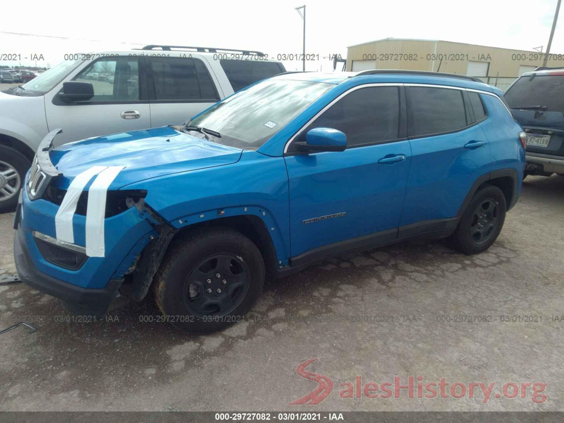 3C4NJCBB2LT121378 2020 JEEP COMPASS