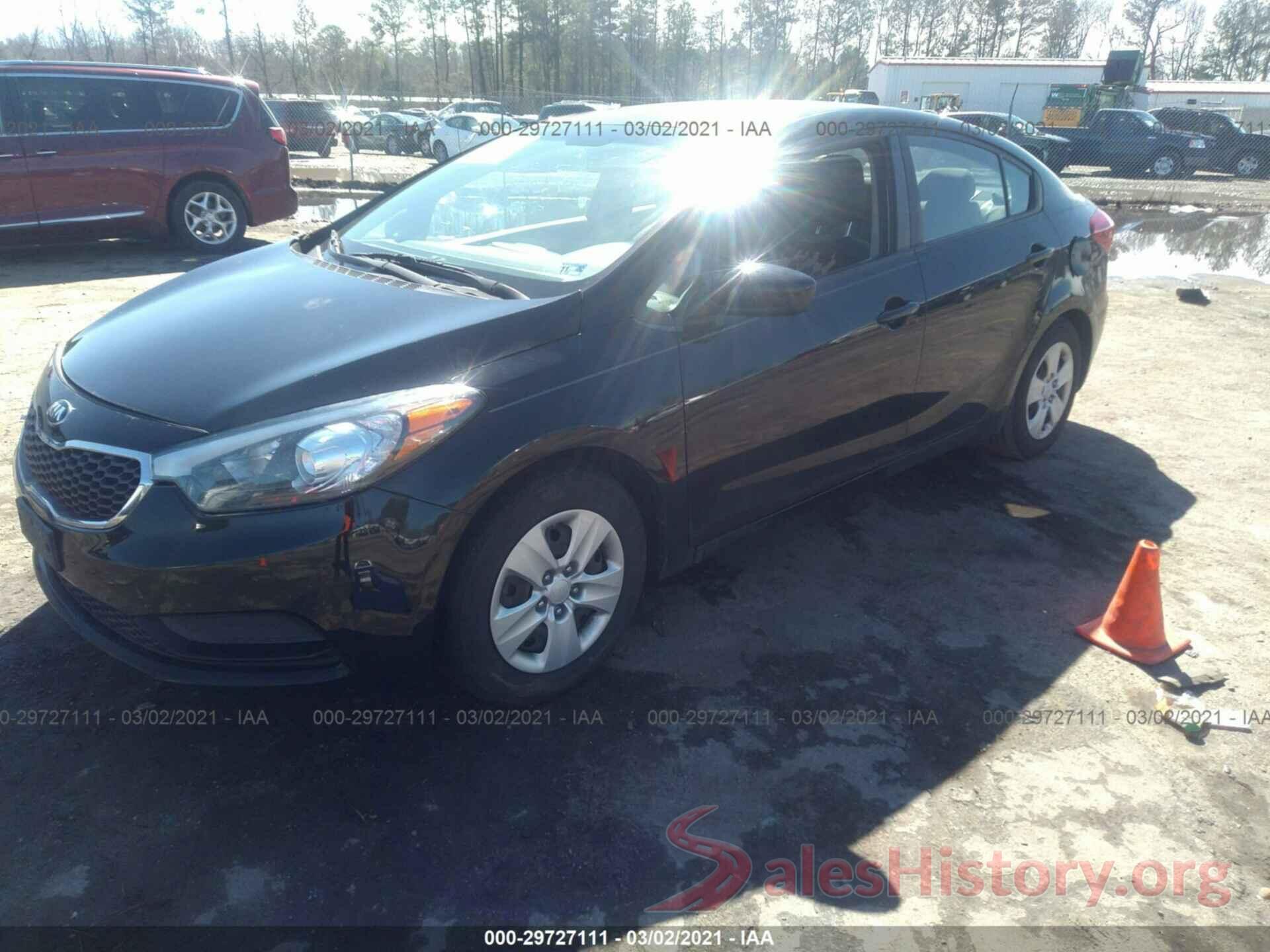 KNAFK4A66G5541174 2016 KIA FORTE