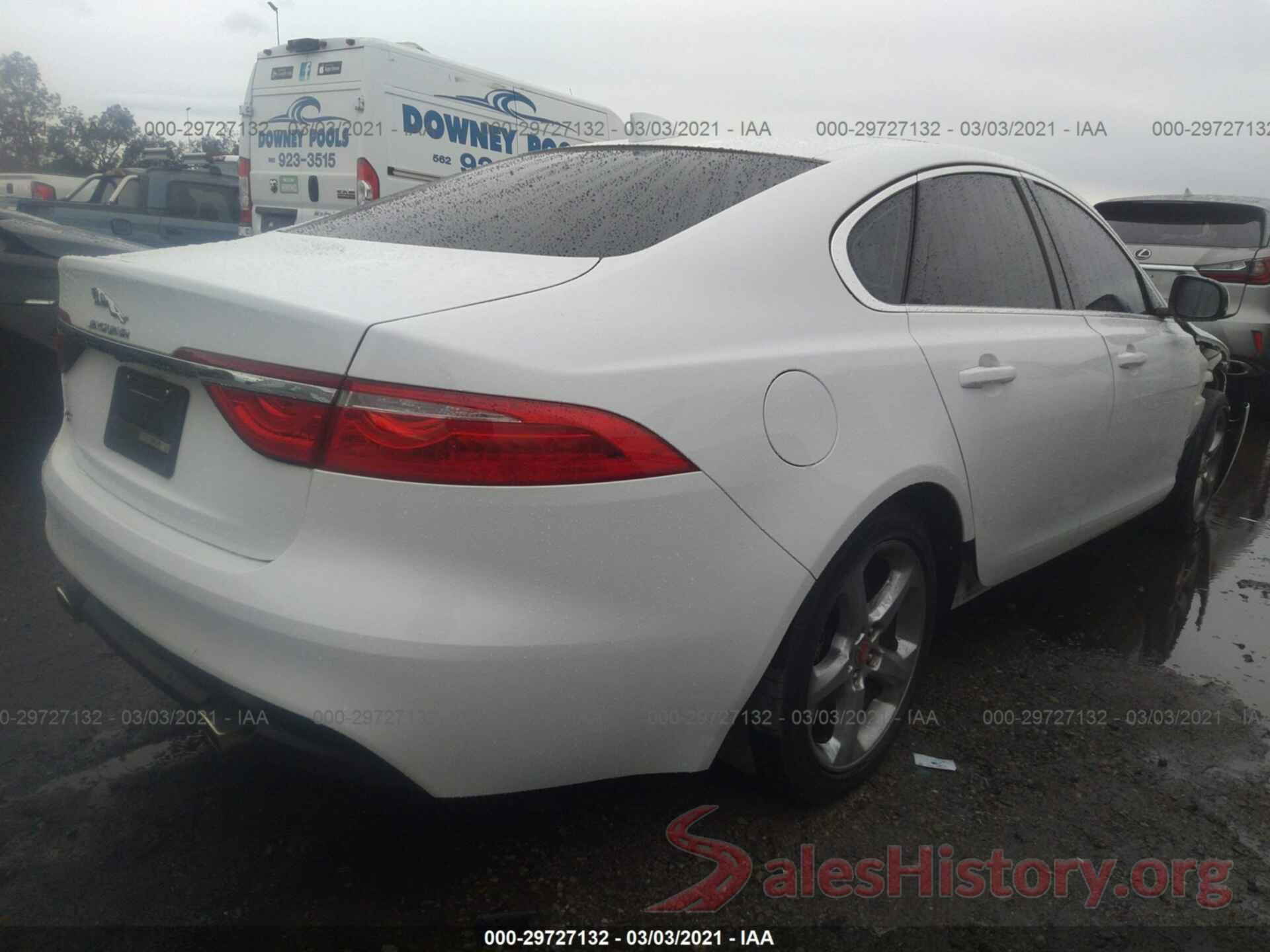 SAJBR4BV6HCY25762 2017 JAGUAR XF