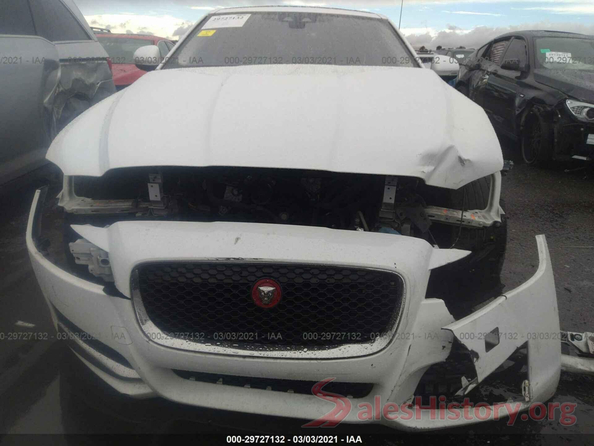 SAJBR4BV6HCY25762 2017 JAGUAR XF