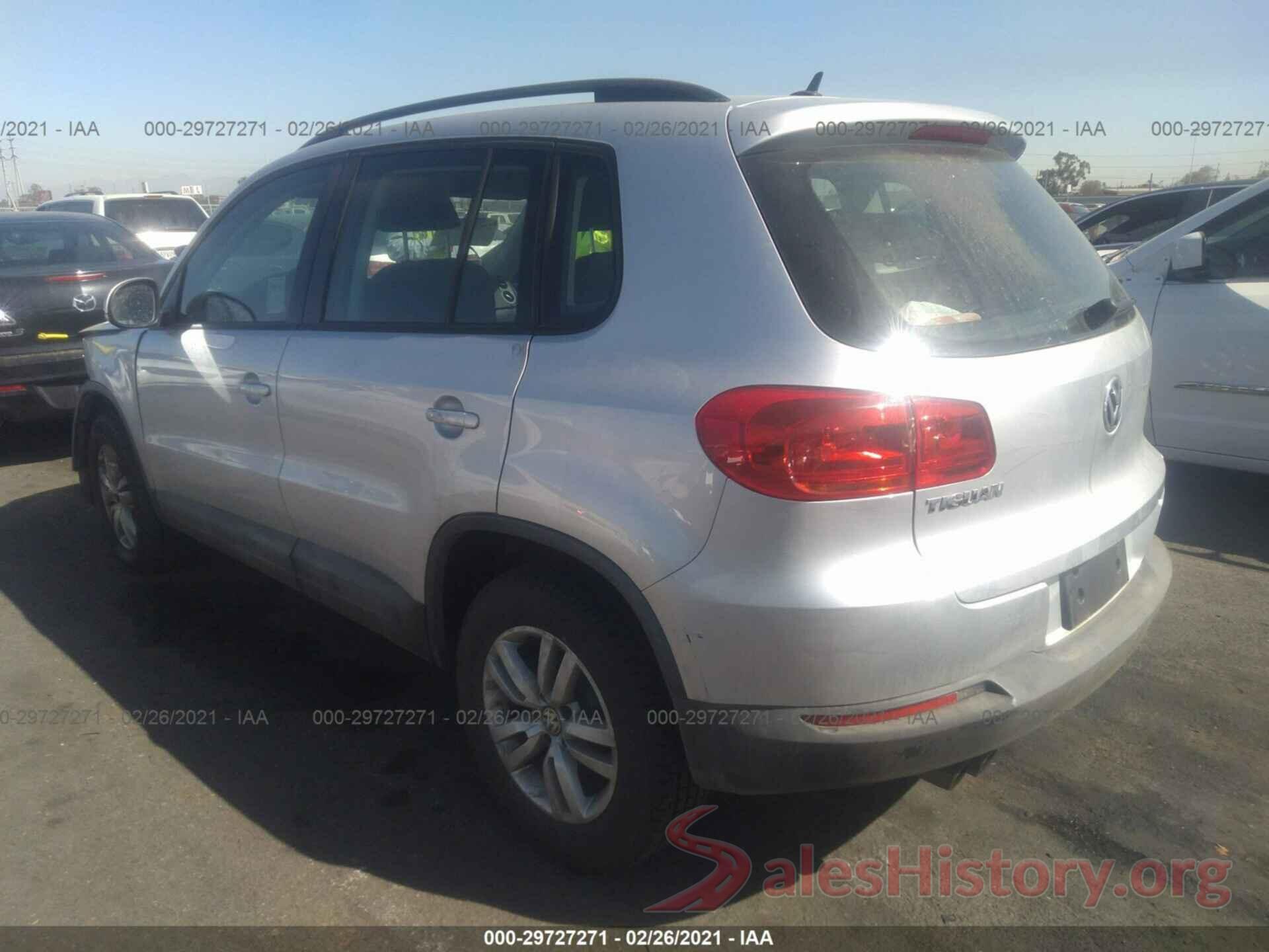 WVGAV7AX2GW525865 2016 VOLKSWAGEN TIGUAN