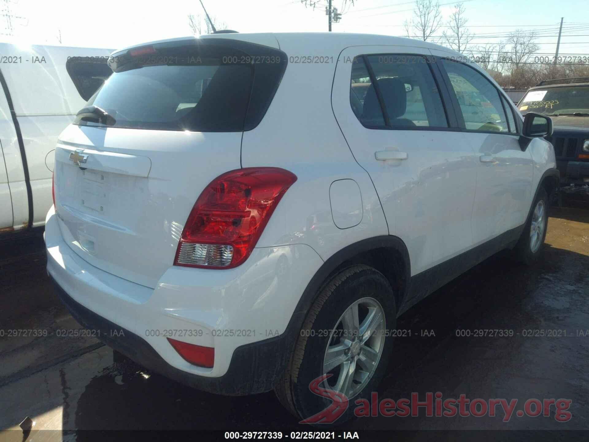 3GNCJNSB5KL330297 2019 CHEVROLET TRAX