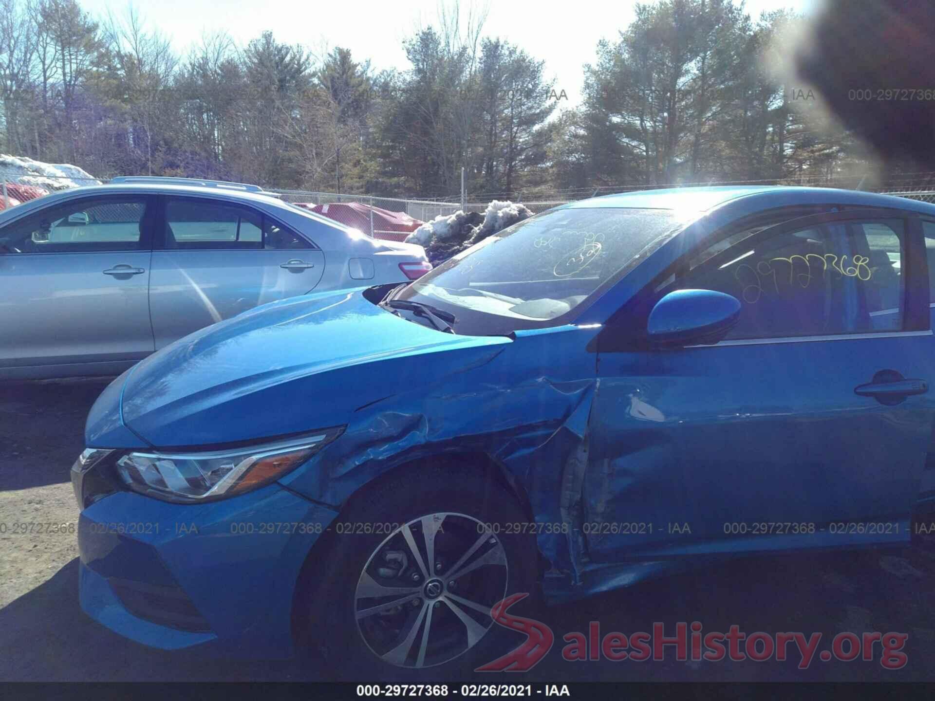 3N1AB8CV0LY233555 2020 NISSAN SENTRA