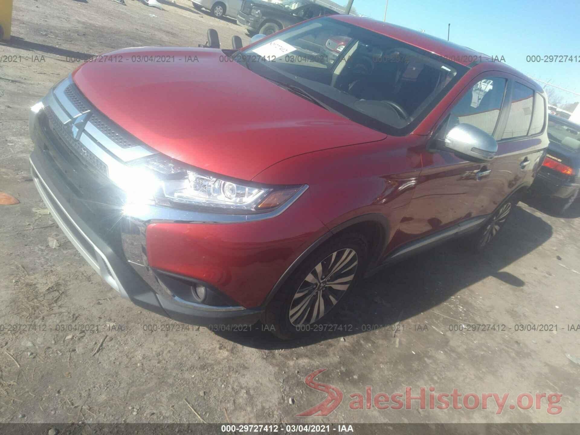 JA4AZ3A33KZ036861 2019 MITSUBISHI OUTLANDER