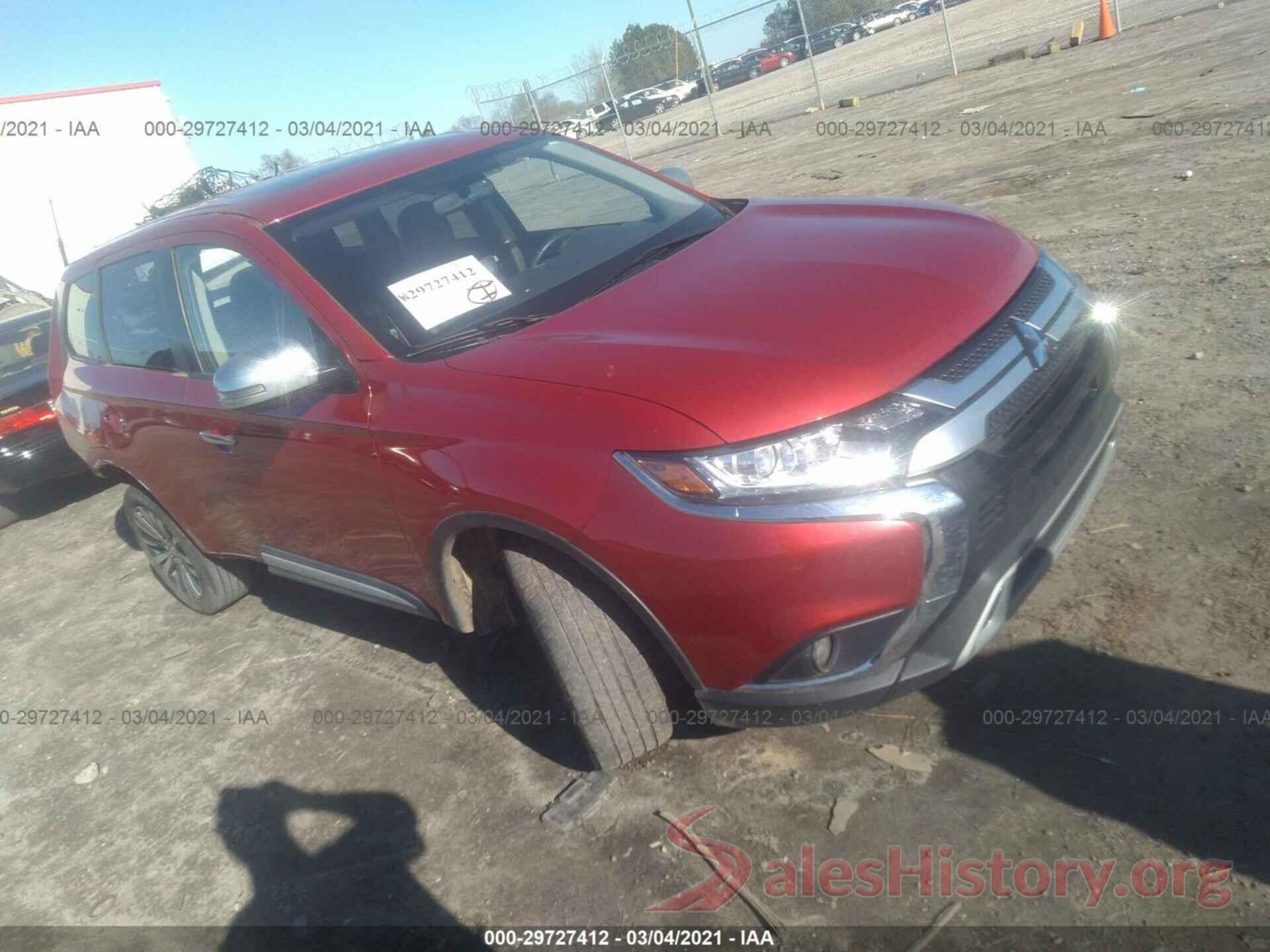 JA4AZ3A33KZ036861 2019 MITSUBISHI OUTLANDER