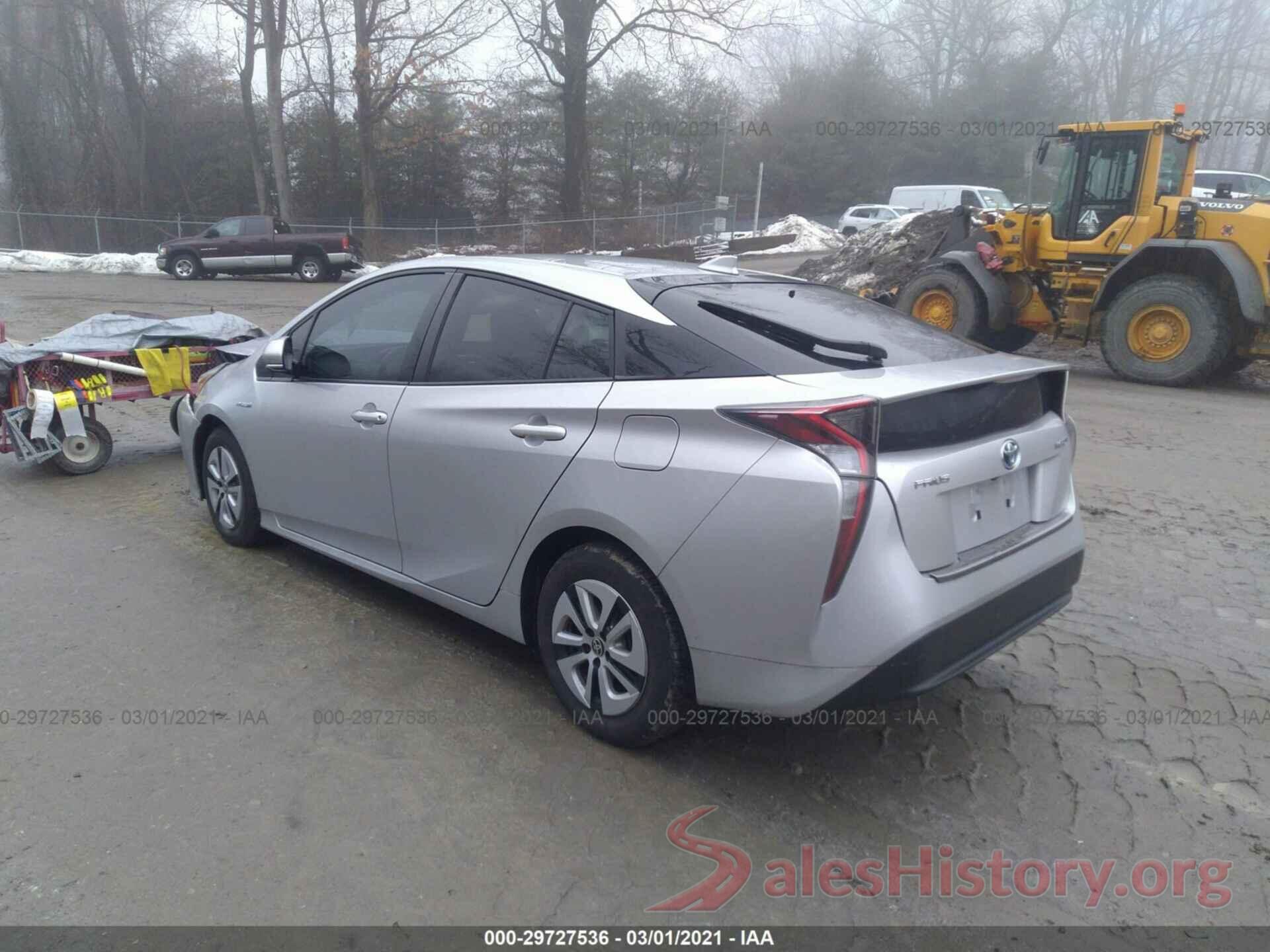 JTDKARFU9H3035229 2017 TOYOTA PRIUS