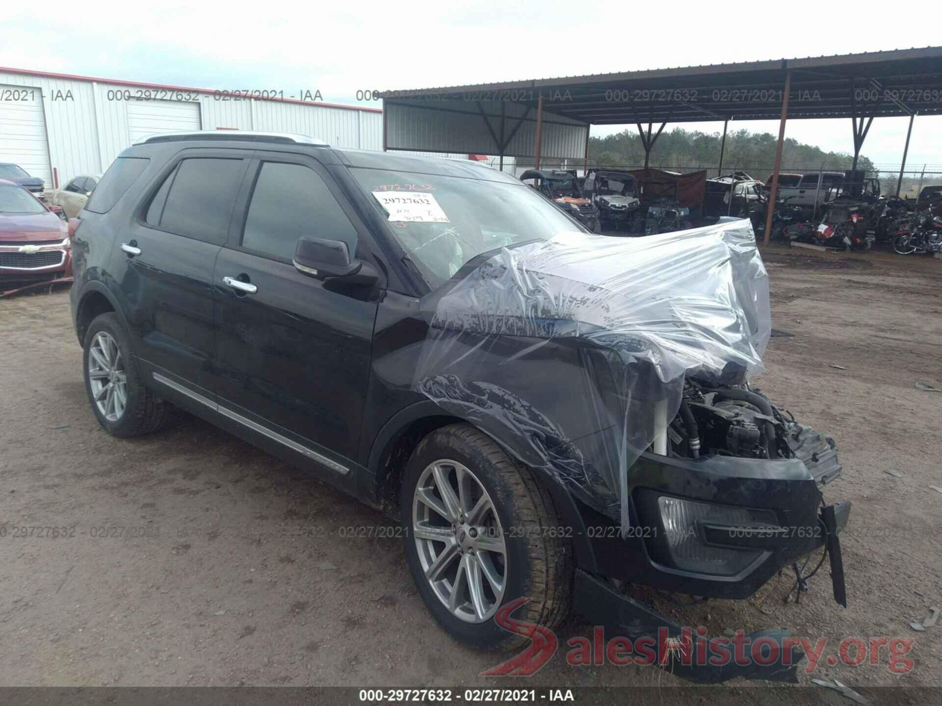 1FM5K8F88GGA27004 2016 FORD EXPLORER