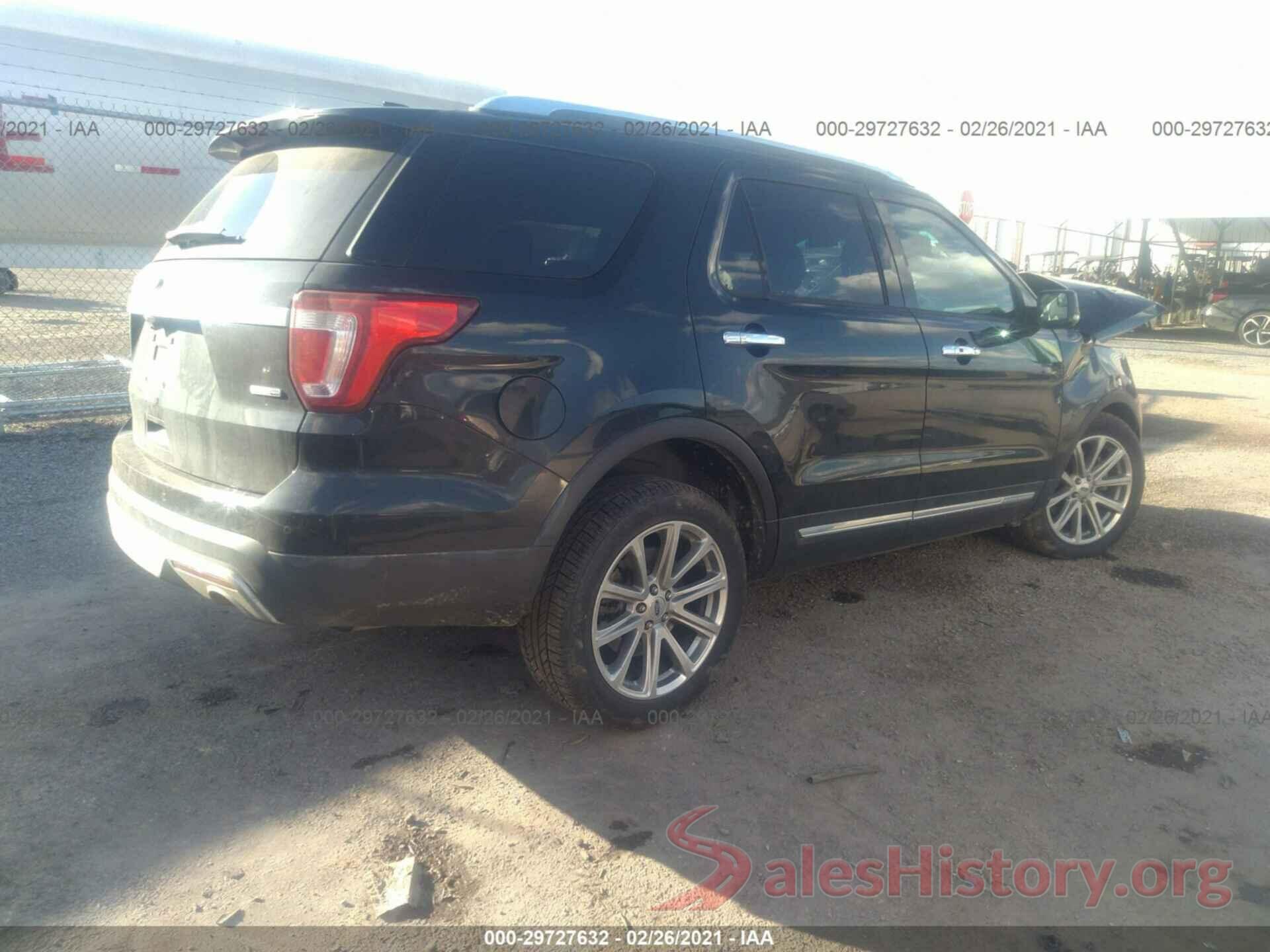 1FM5K8F88GGA27004 2016 FORD EXPLORER