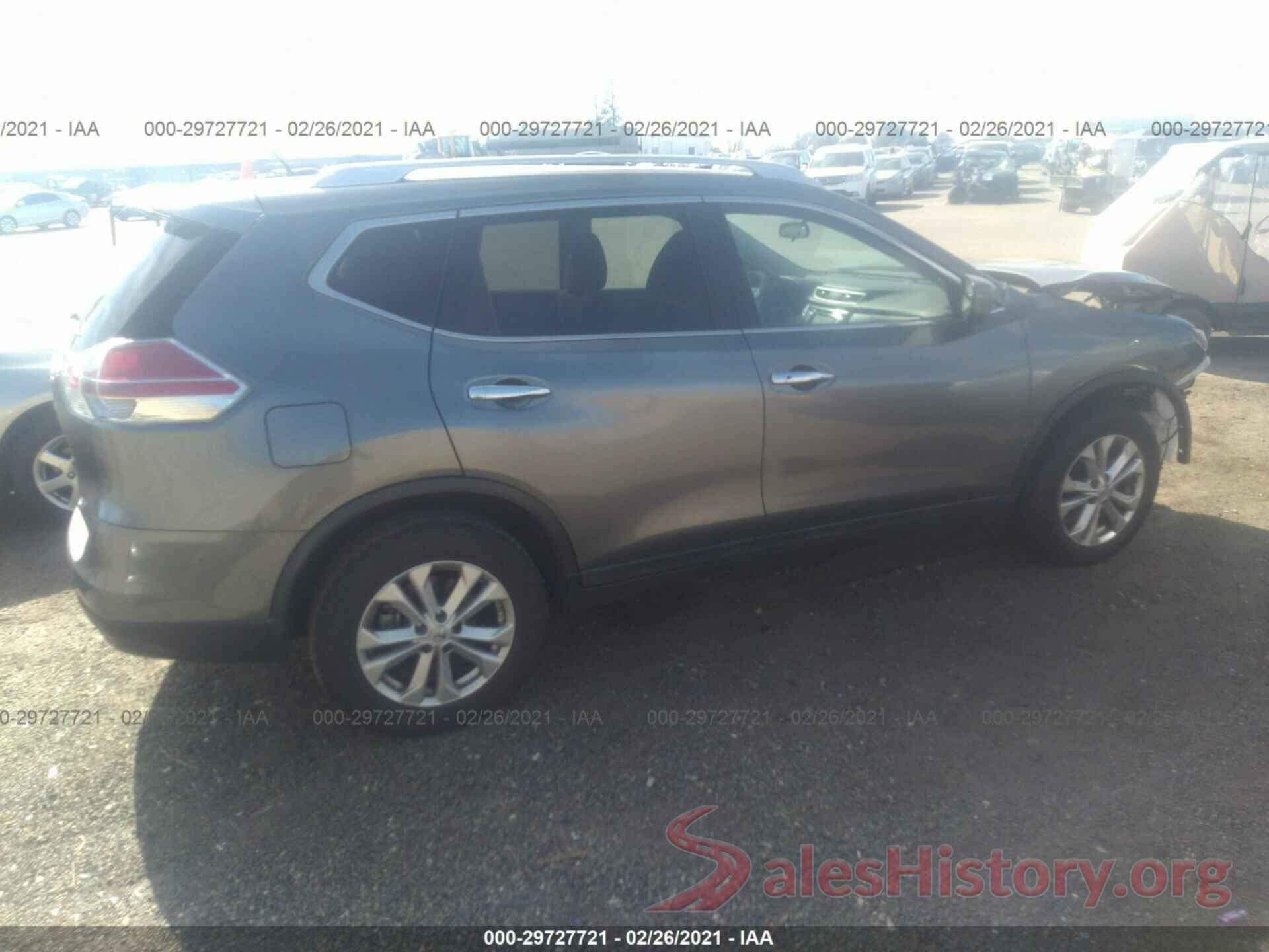 5N1AT2MTXGC734645 2016 NISSAN ROGUE