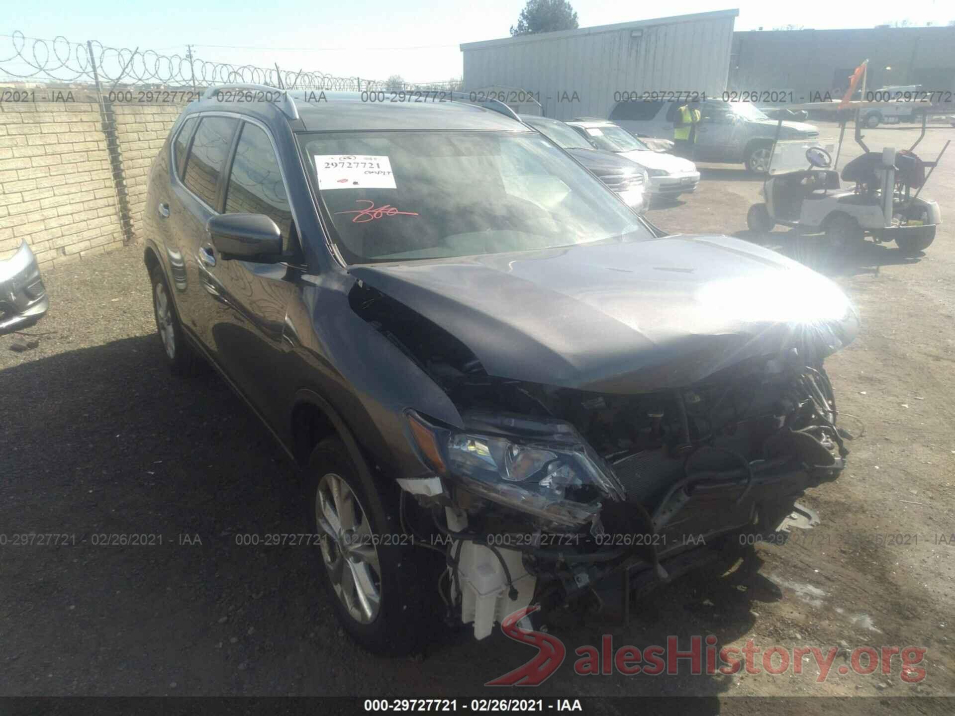 5N1AT2MTXGC734645 2016 NISSAN ROGUE