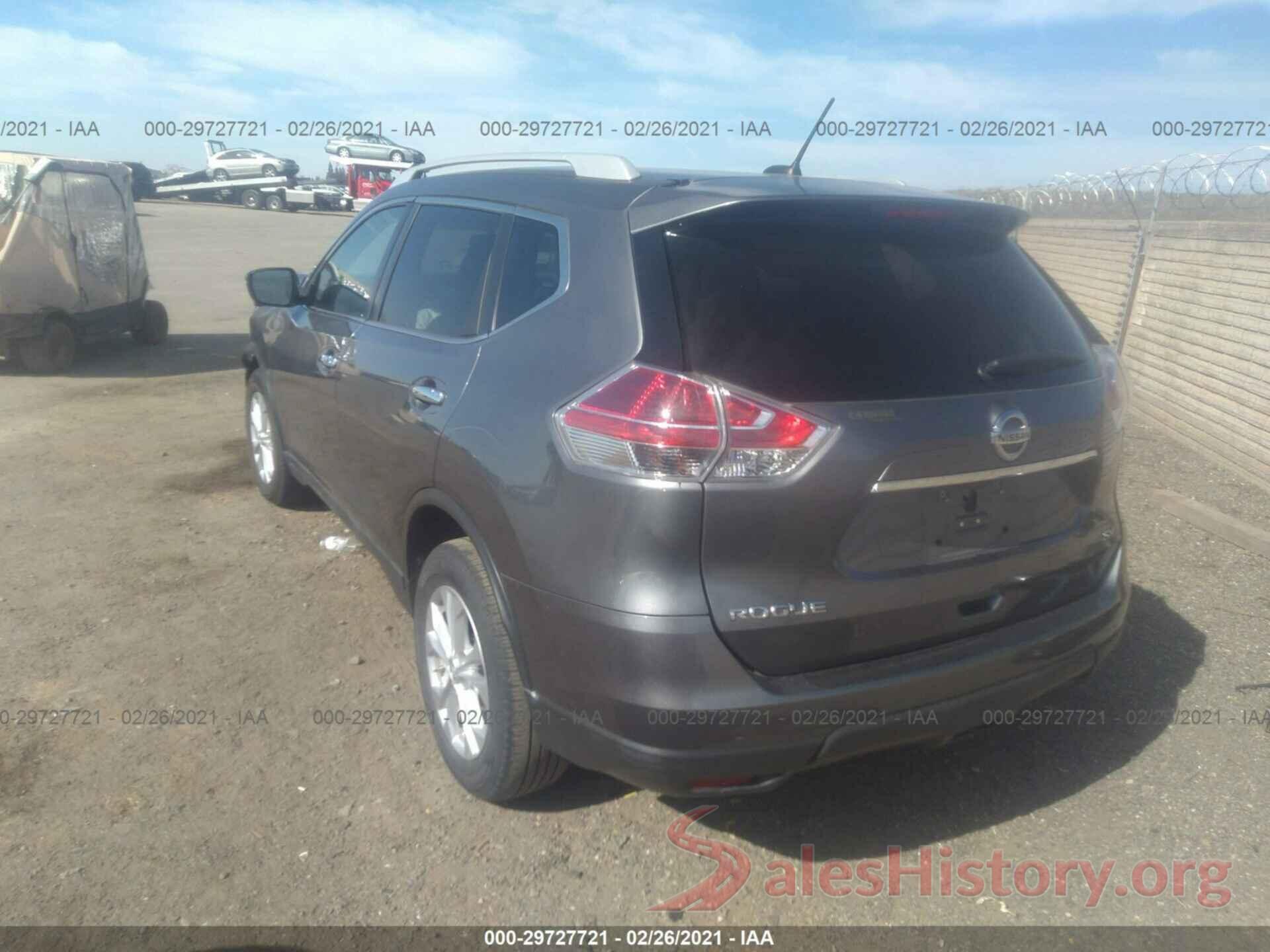 5N1AT2MTXGC734645 2016 NISSAN ROGUE