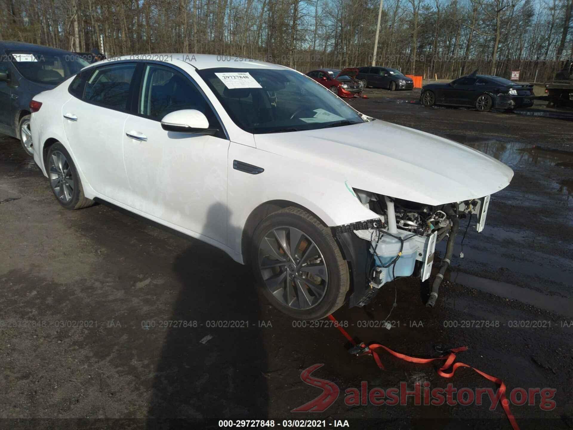 5XXGT4L39KG290825 2019 KIA OPTIMA