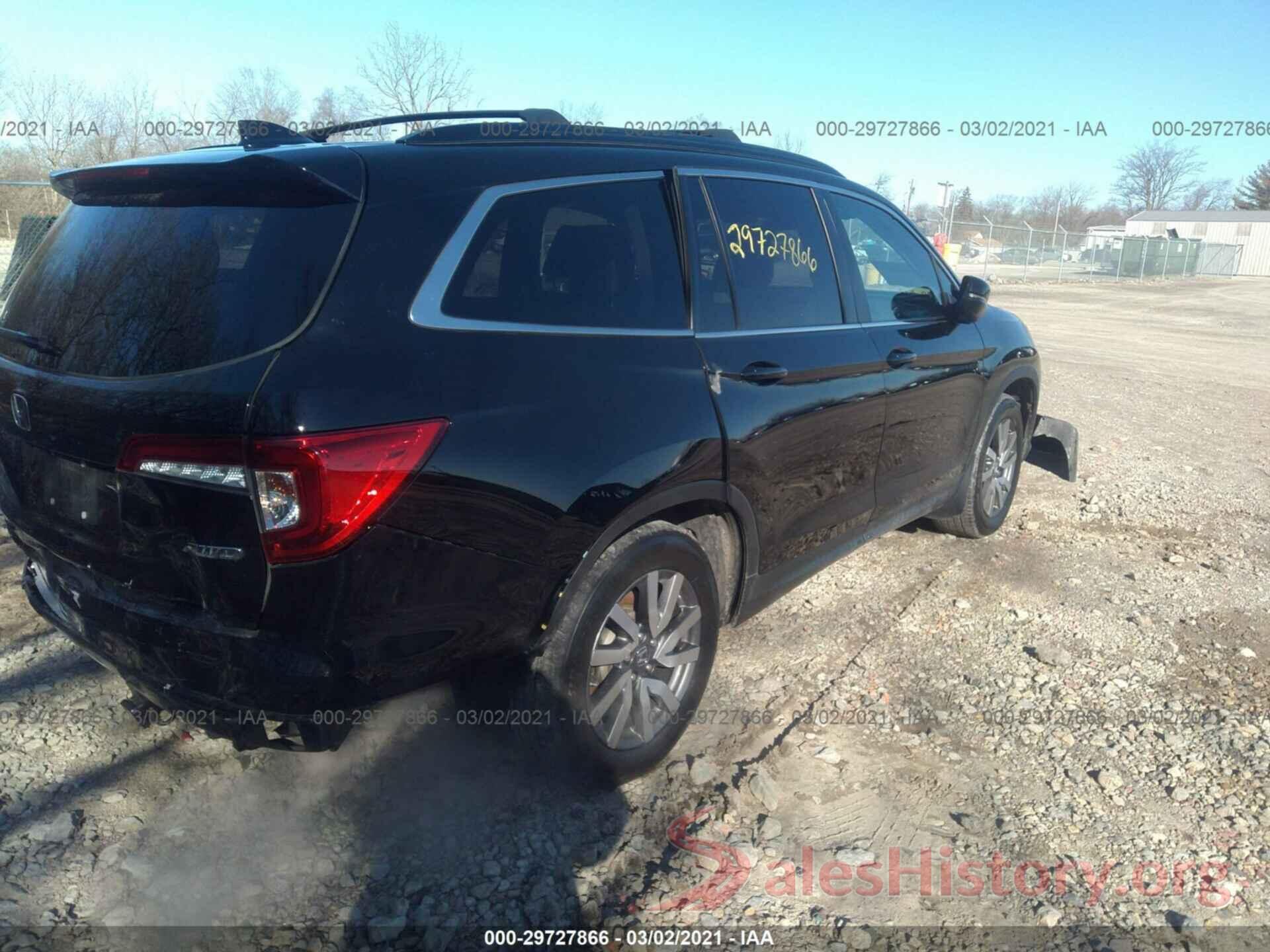 5FNYF6H56KB071664 2019 HONDA PILOT