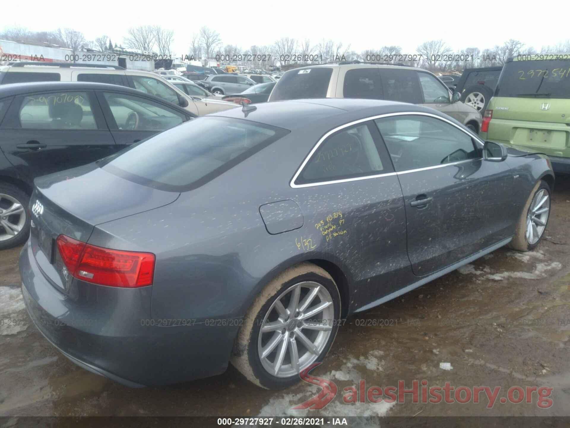 WAUM2AFR4GA020325 2016 AUDI A5