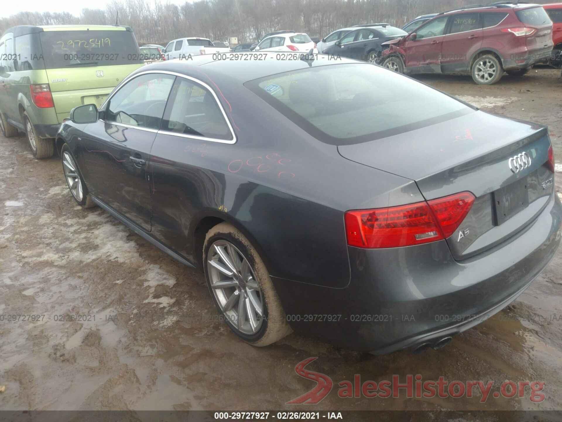 WAUM2AFR4GA020325 2016 AUDI A5