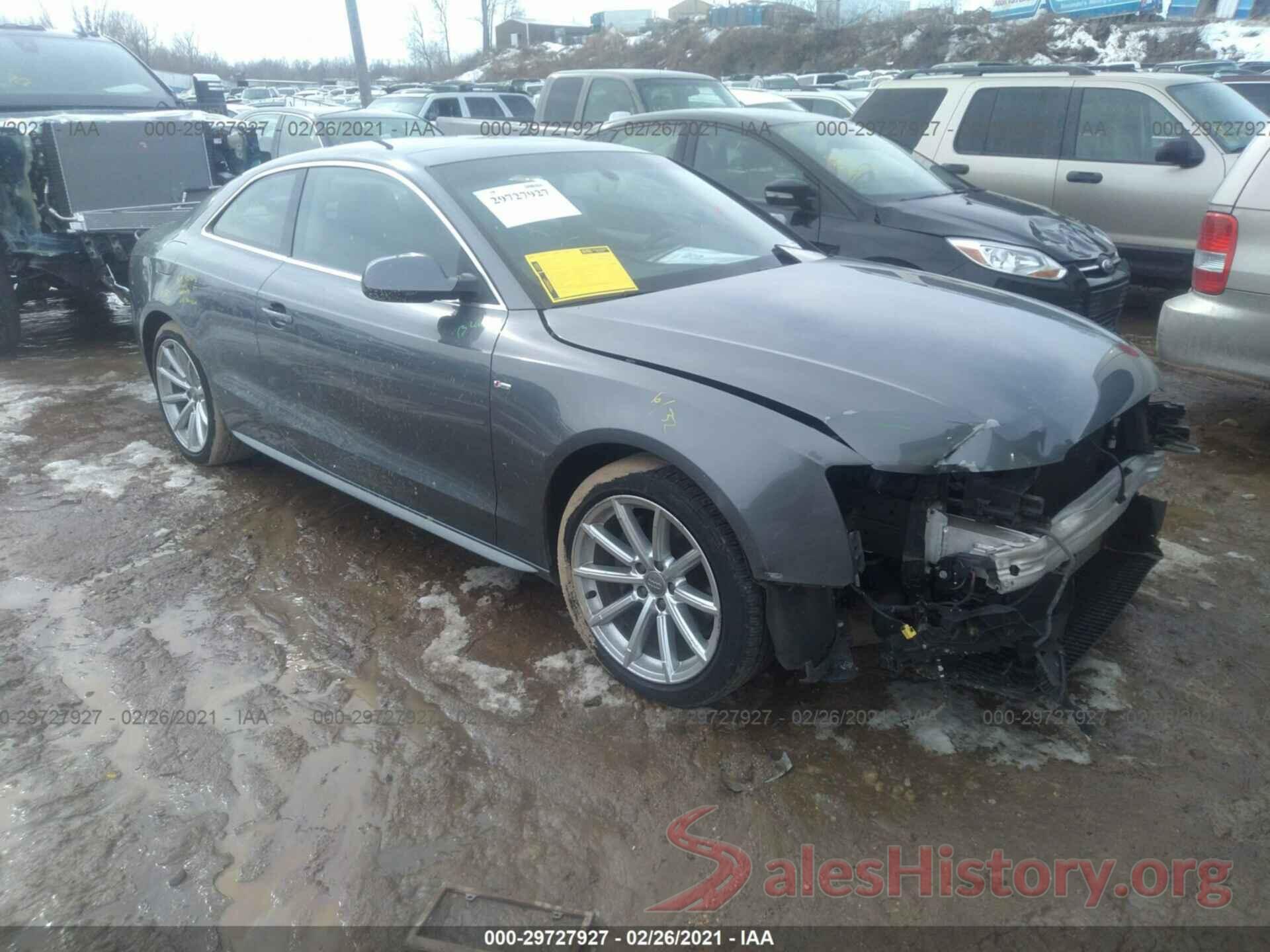 WAUM2AFR4GA020325 2016 AUDI A5