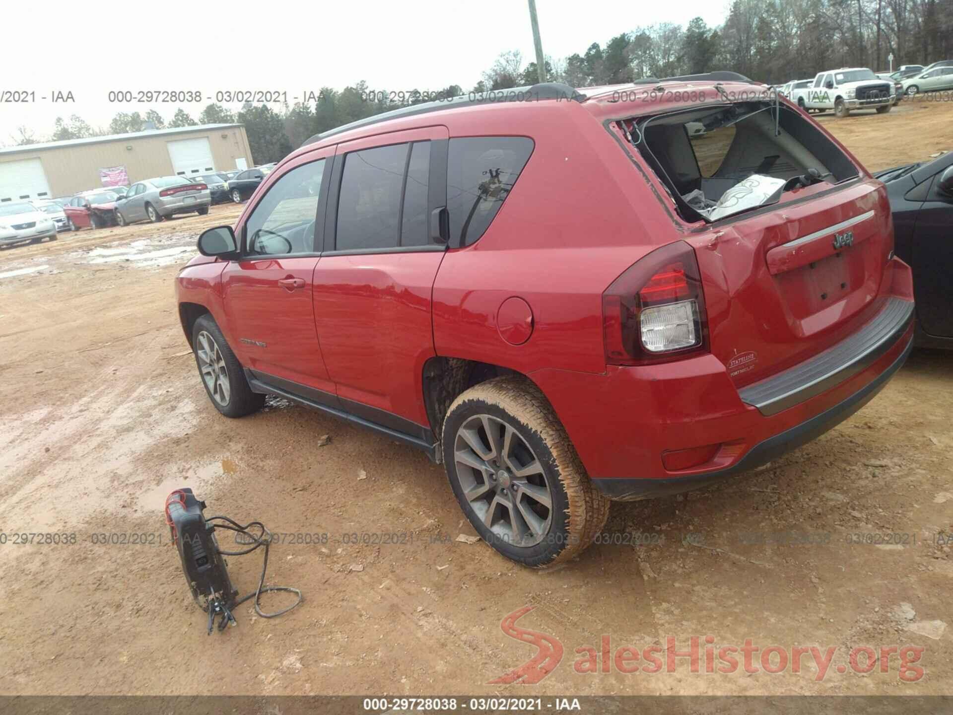 1C4NJCBA9HD102461 2017 JEEP COMPASS