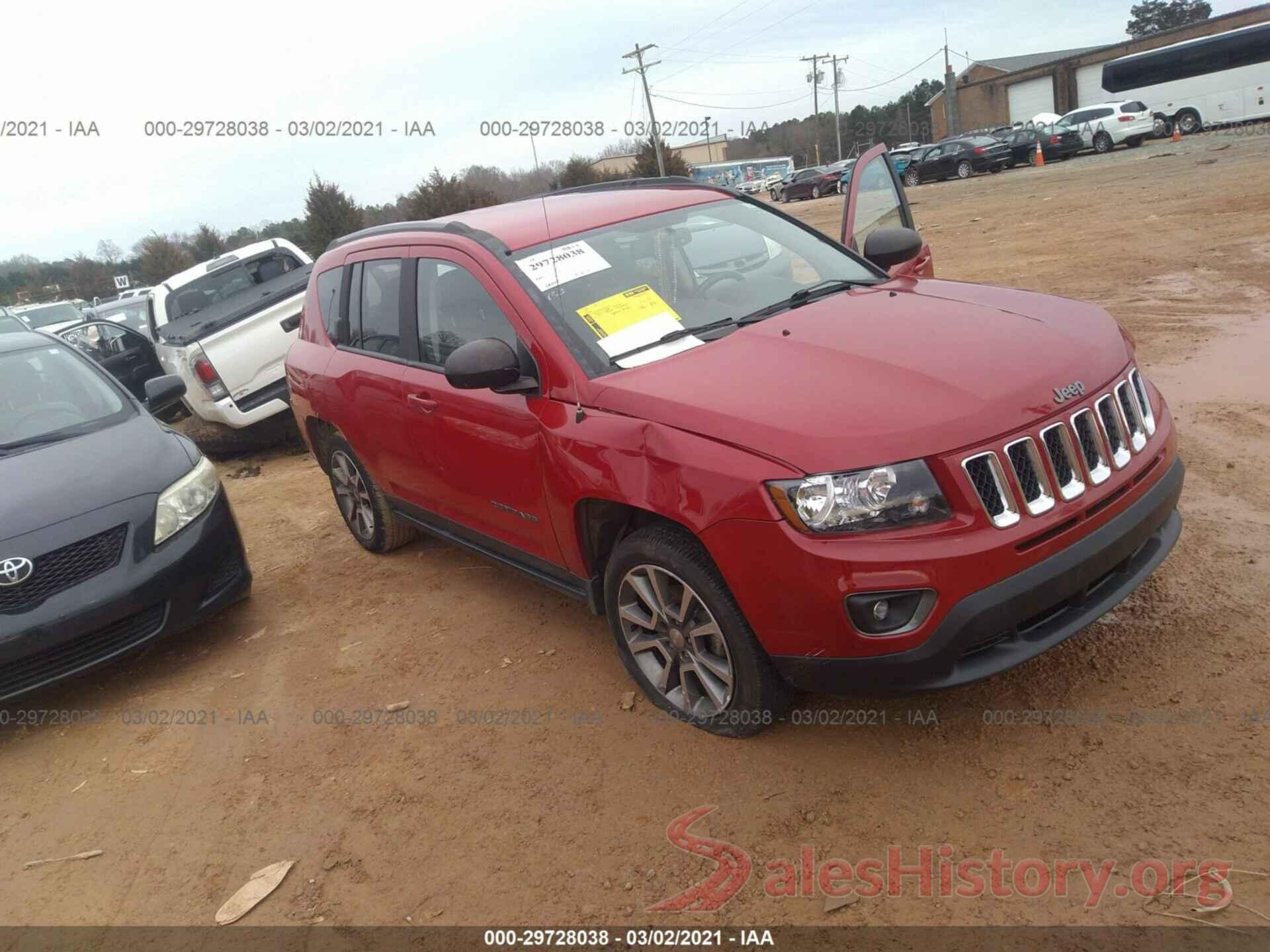 1C4NJCBA9HD102461 2017 JEEP COMPASS