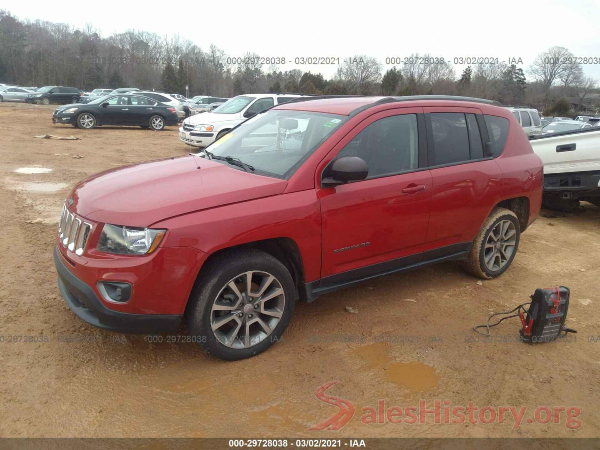 1C4NJCBA9HD102461 2017 JEEP COMPASS