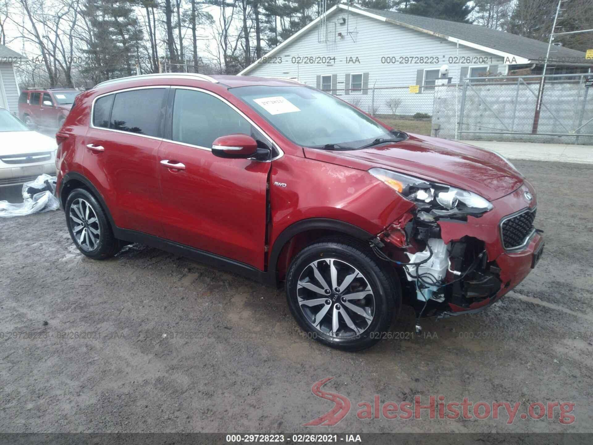 KNDPNCACXJ7329873 2018 KIA SPORTAGE