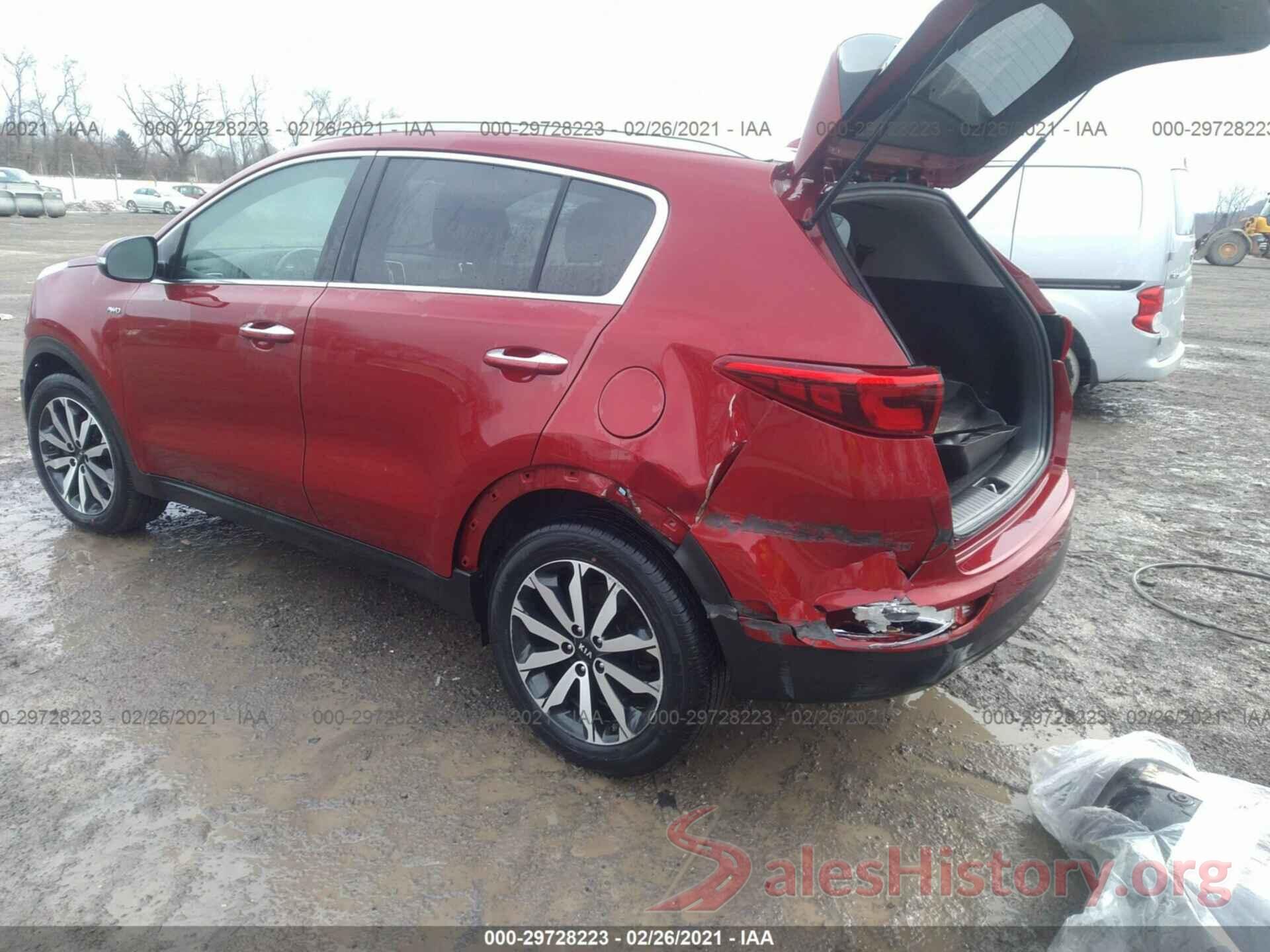 KNDPNCACXJ7329873 2018 KIA SPORTAGE