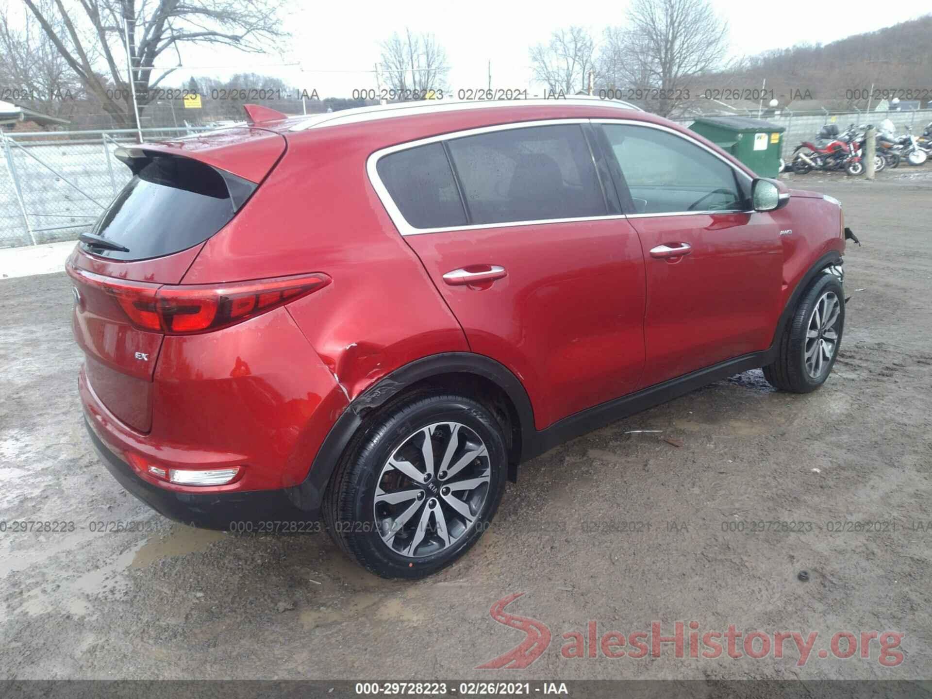 KNDPNCACXJ7329873 2018 KIA SPORTAGE