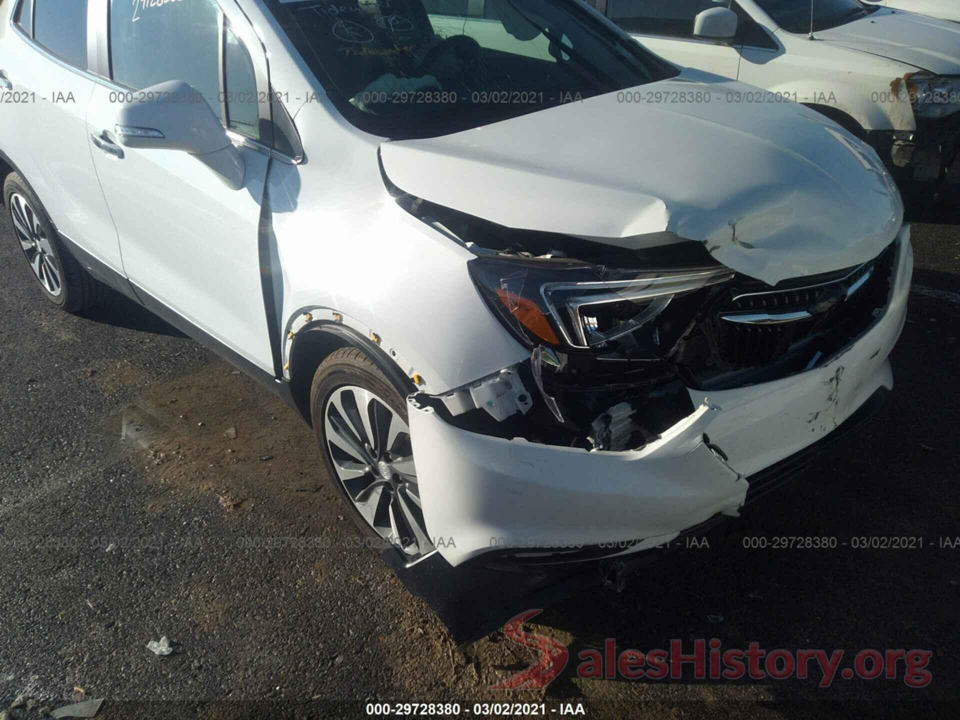 KL4CJCSMXKB766766 2019 BUICK ENCORE