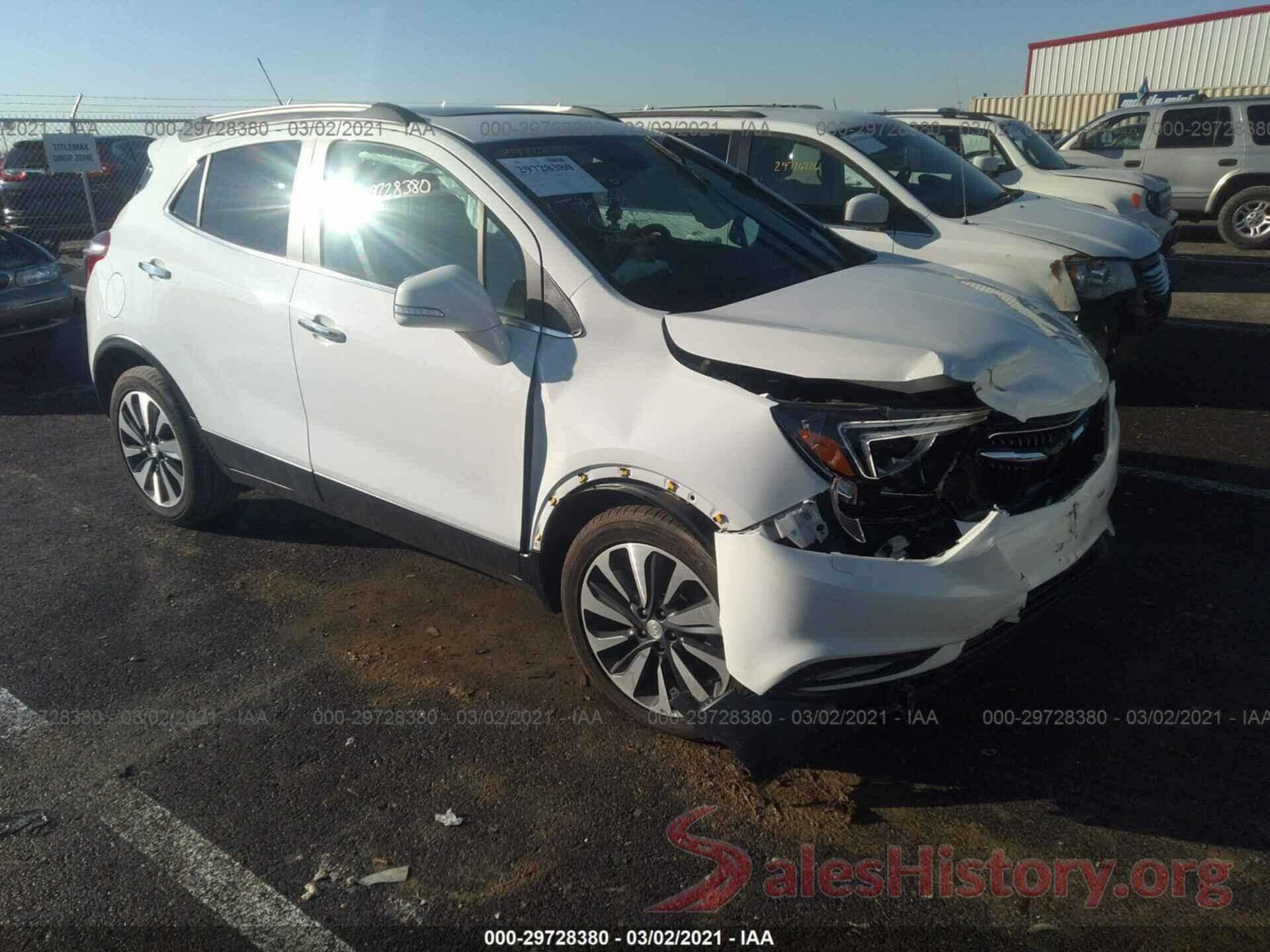 KL4CJCSMXKB766766 2019 BUICK ENCORE