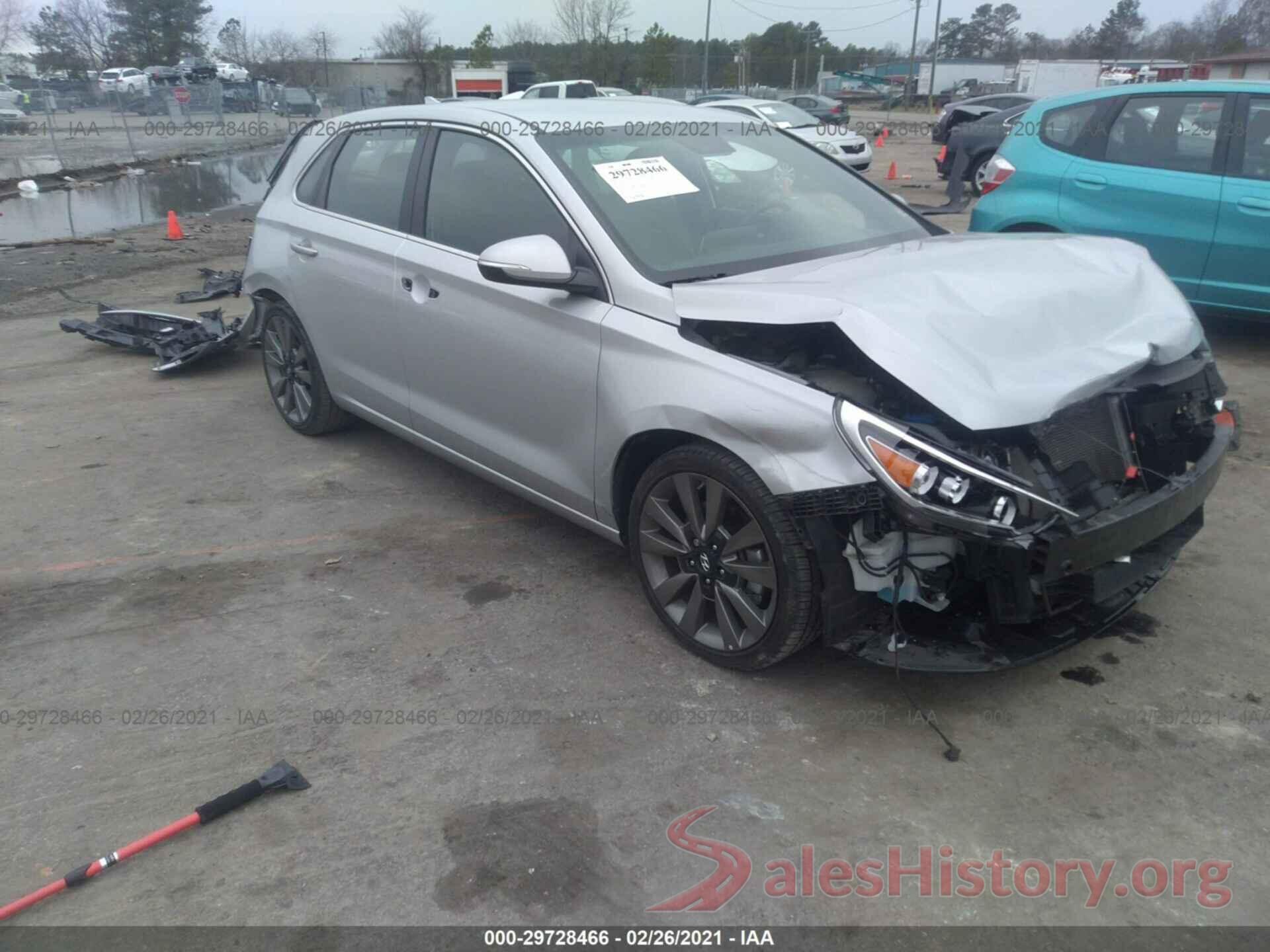 KMHH55LC0JU043220 2018 HYUNDAI ELANTRA GT