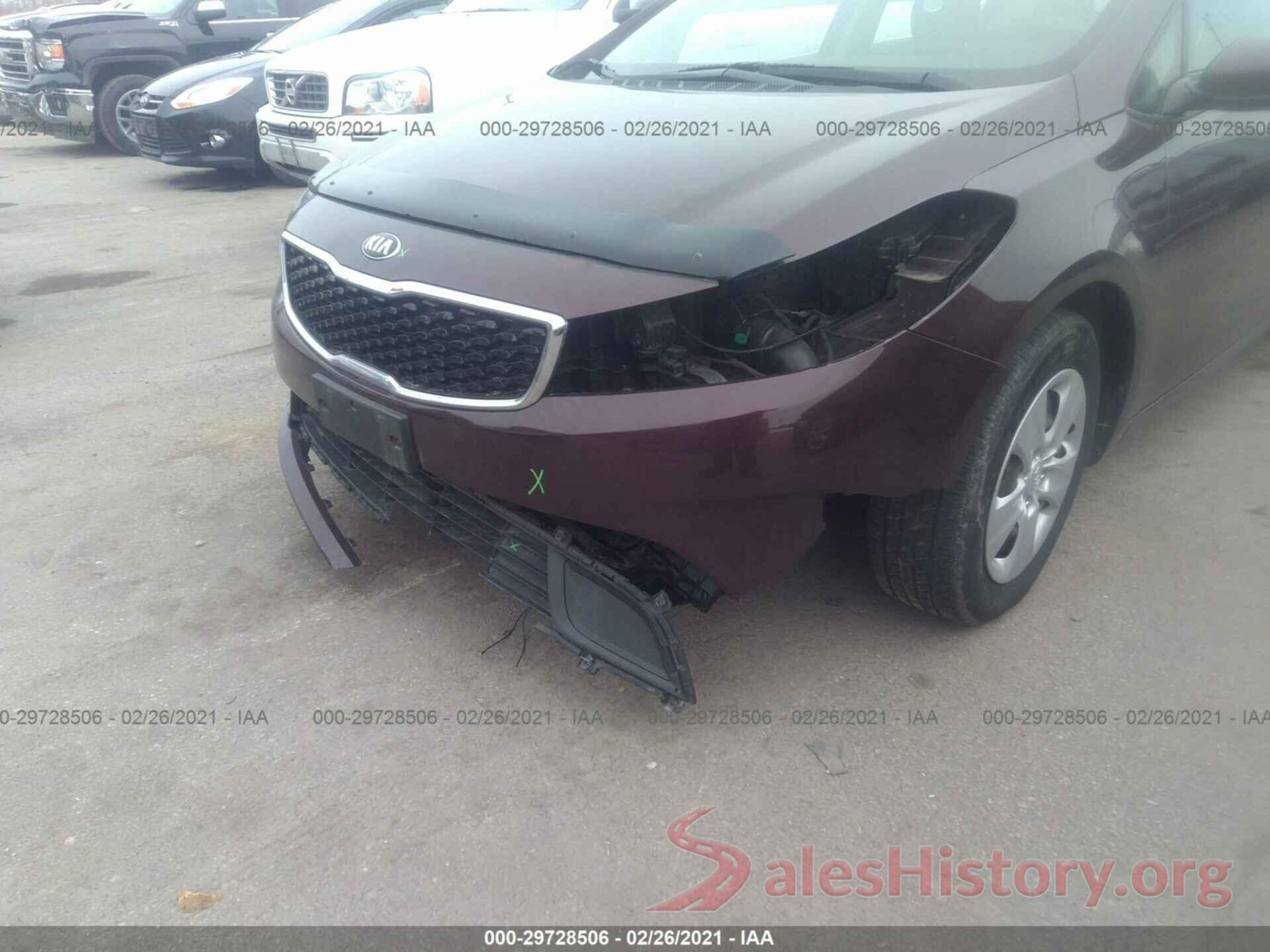 3KPFK4A73JE281646 2018 KIA FORTE