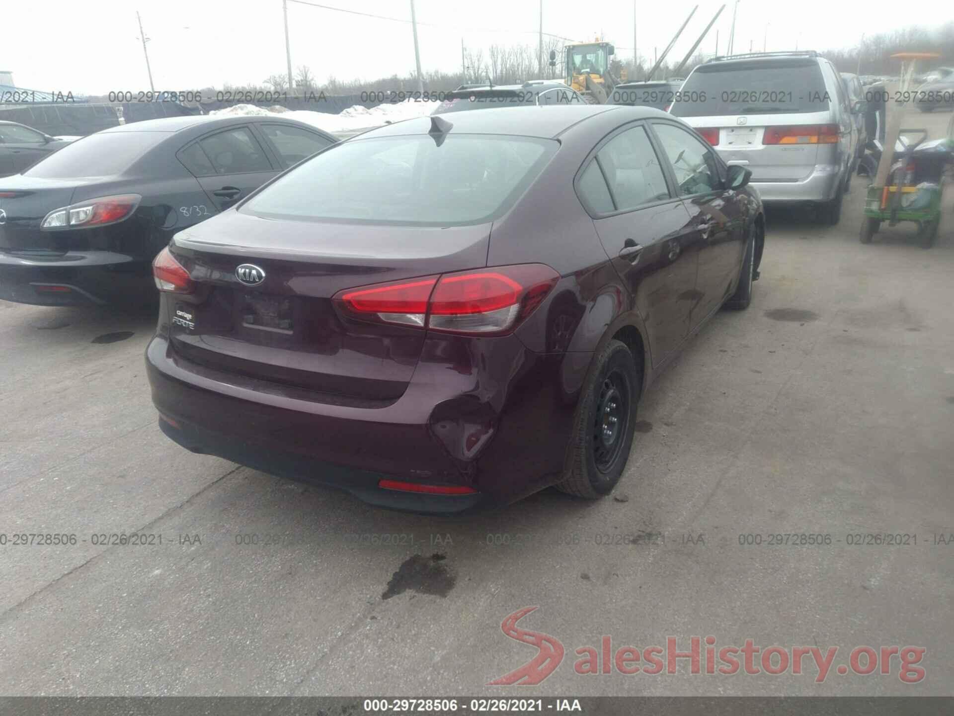 3KPFK4A73JE281646 2018 KIA FORTE