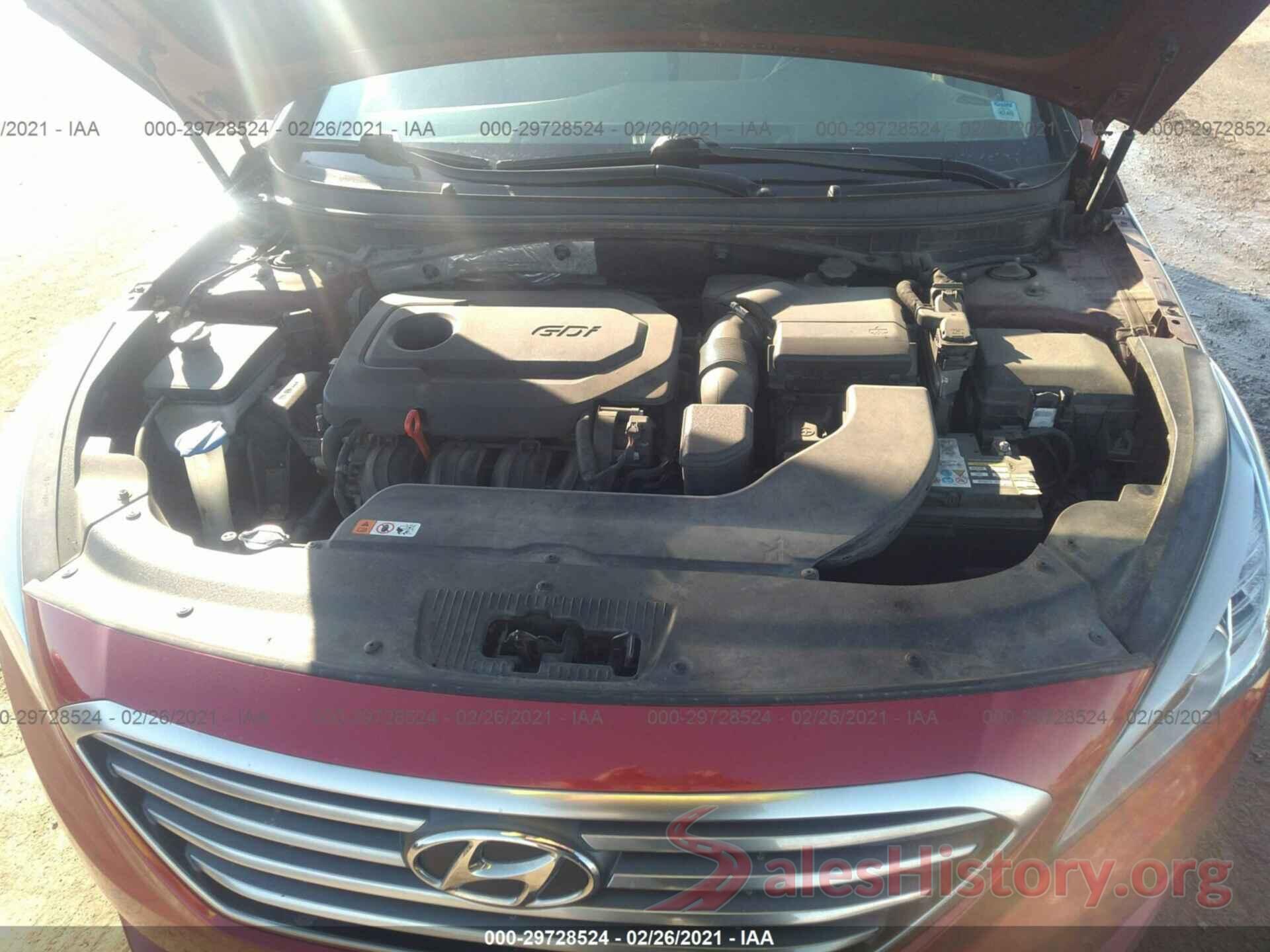 5NPE24AF9GH316889 2016 HYUNDAI SONATA