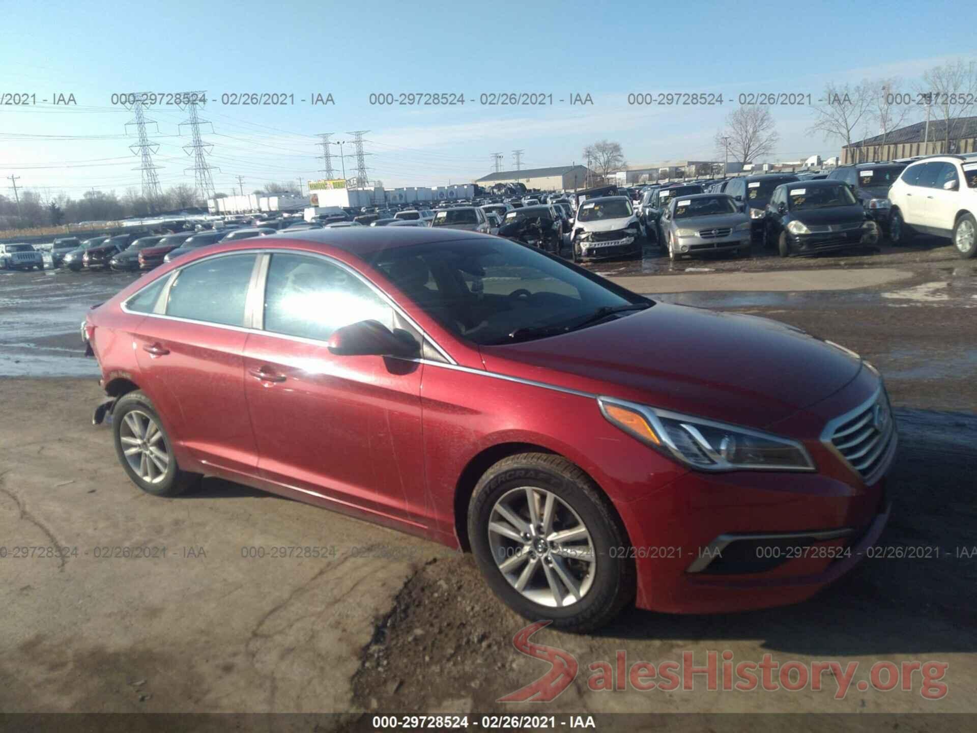 5NPE24AF9GH316889 2016 HYUNDAI SONATA