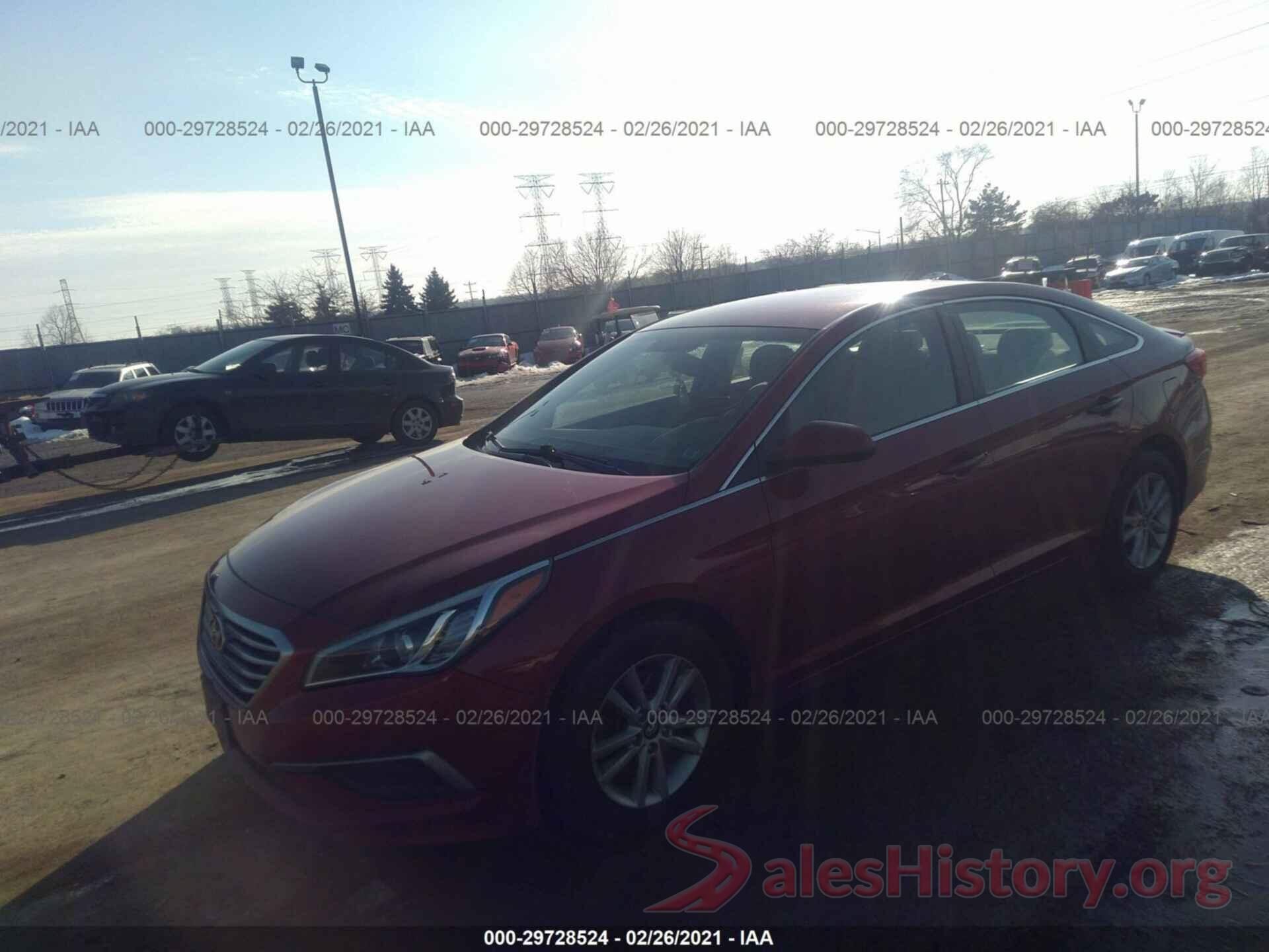 5NPE24AF9GH316889 2016 HYUNDAI SONATA