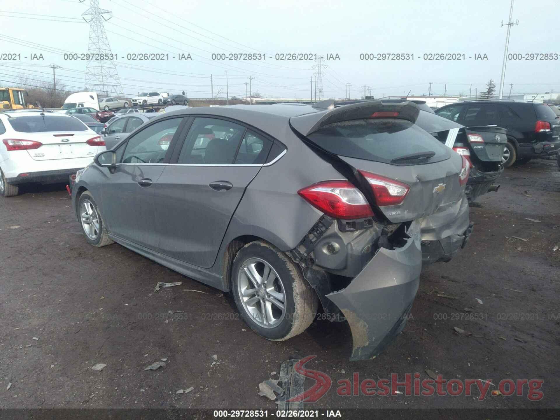 3G1BE6SM2HS536622 2017 CHEVROLET CRUZE