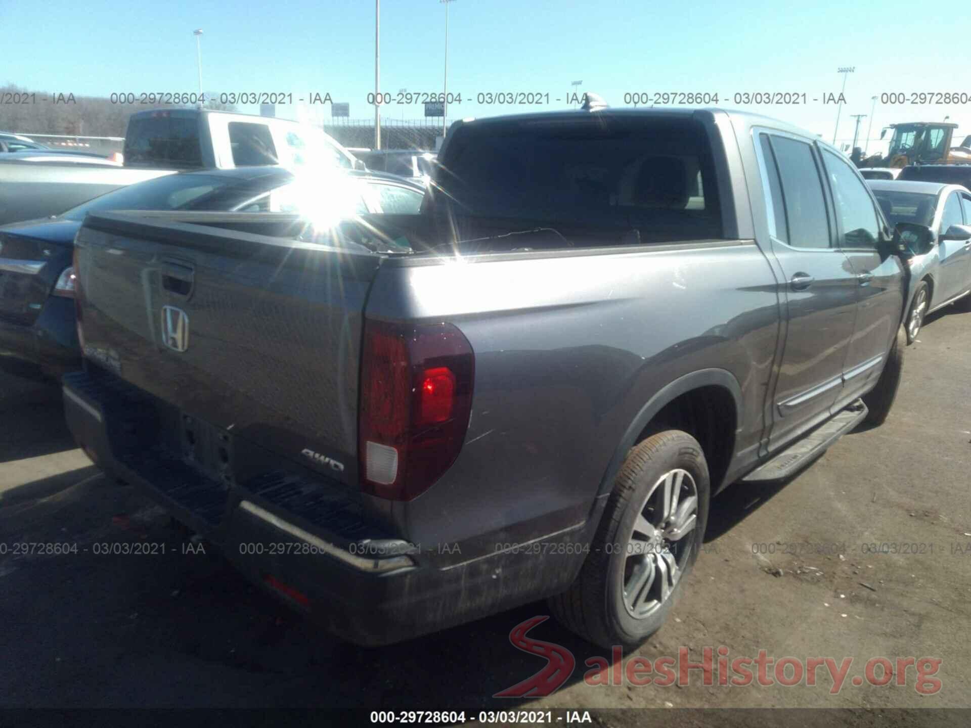 5FPYK3F44HB020149 2017 HONDA RIDGELINE