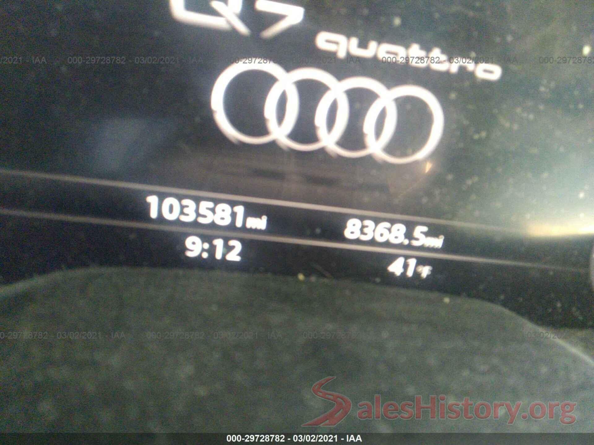 WA1LAAF72HD020026 2017 AUDI Q7