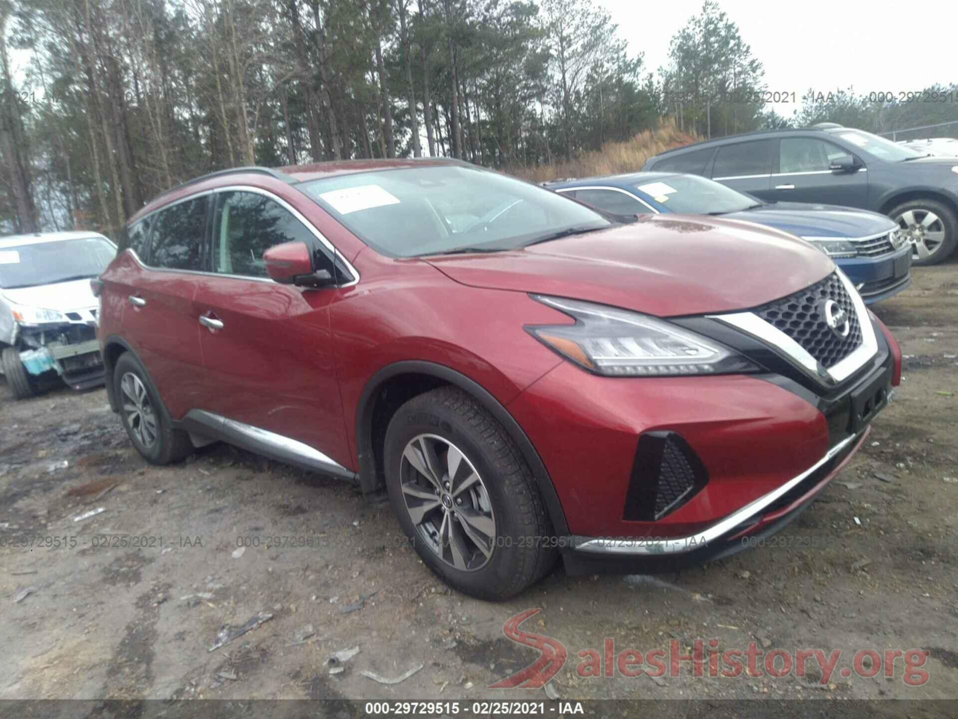 5N1AZ2BJ4LN166522 2020 NISSAN MURANO