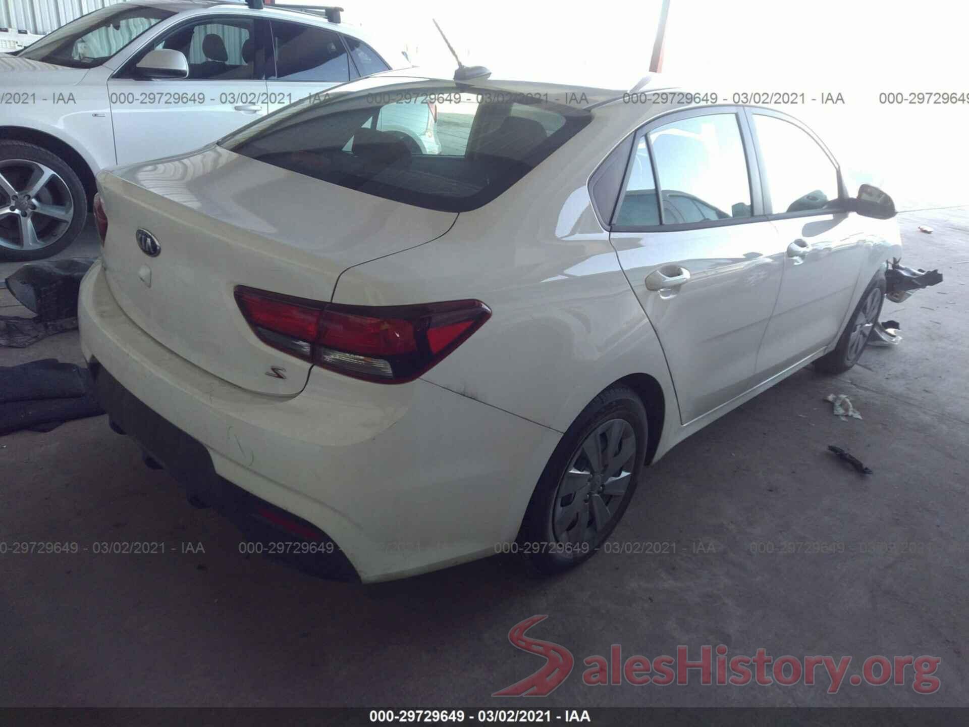 3KPA24AD6LE334133 2020 KIA RIO