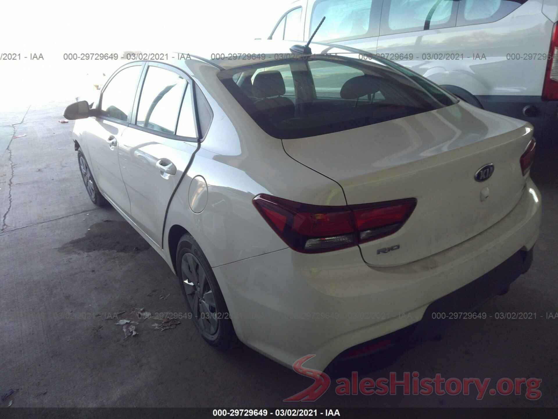 3KPA24AD6LE334133 2020 KIA RIO