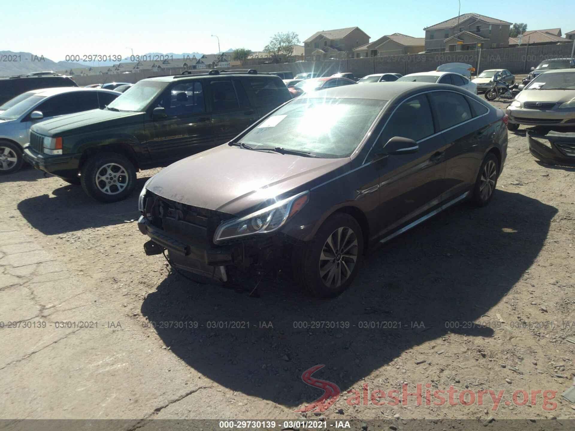 5NPE34AF1GH433699 2016 HYUNDAI SONATA